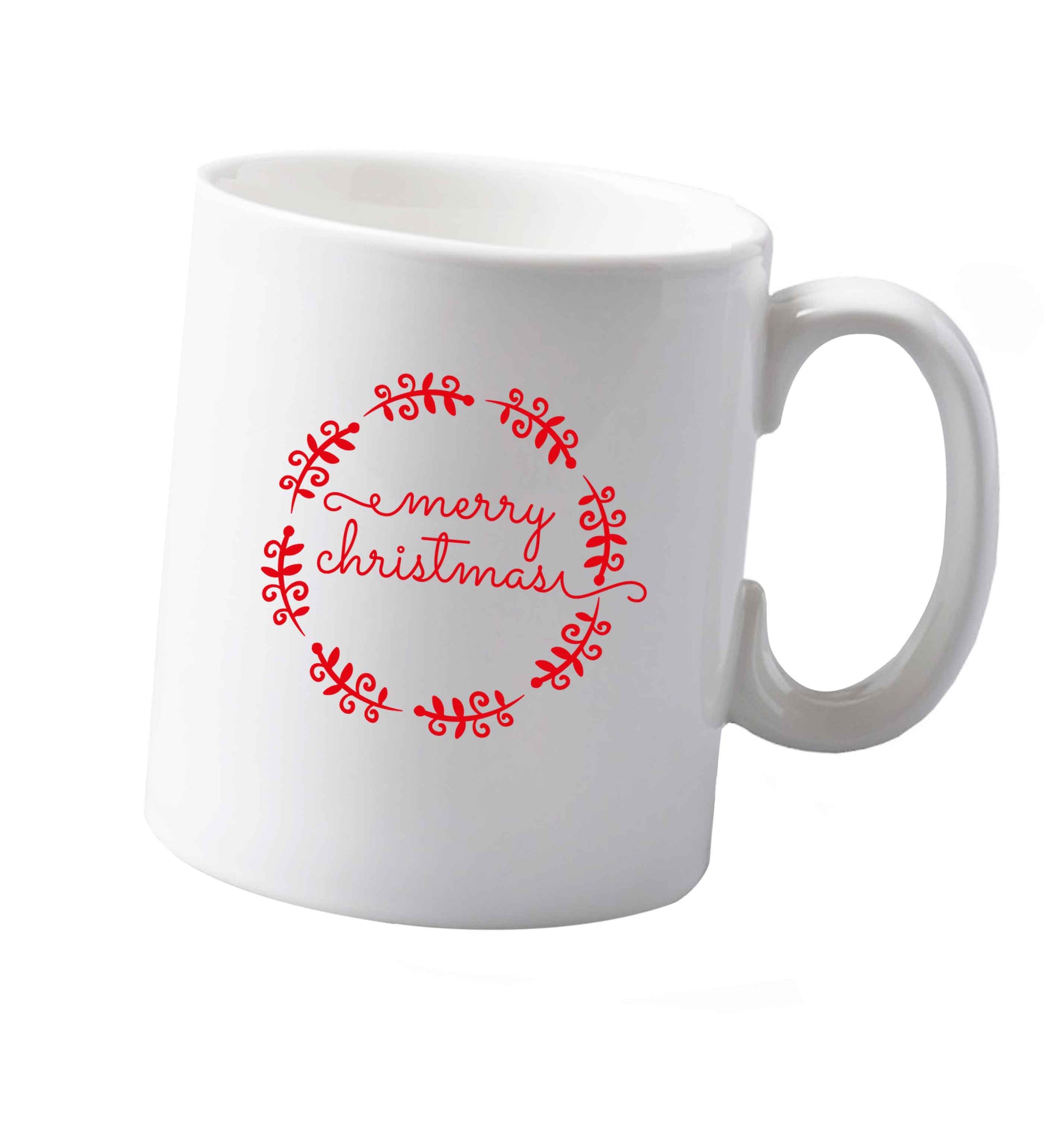 10 oz Tis The Season to Drink Whisky ceramic mug both sides