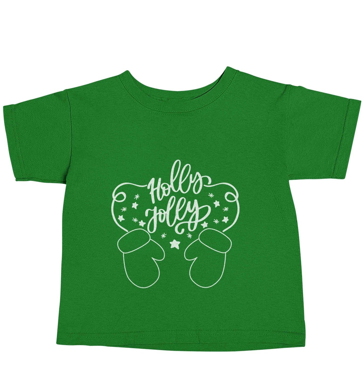 Holly jolly green baby toddler Tshirt 2 Years