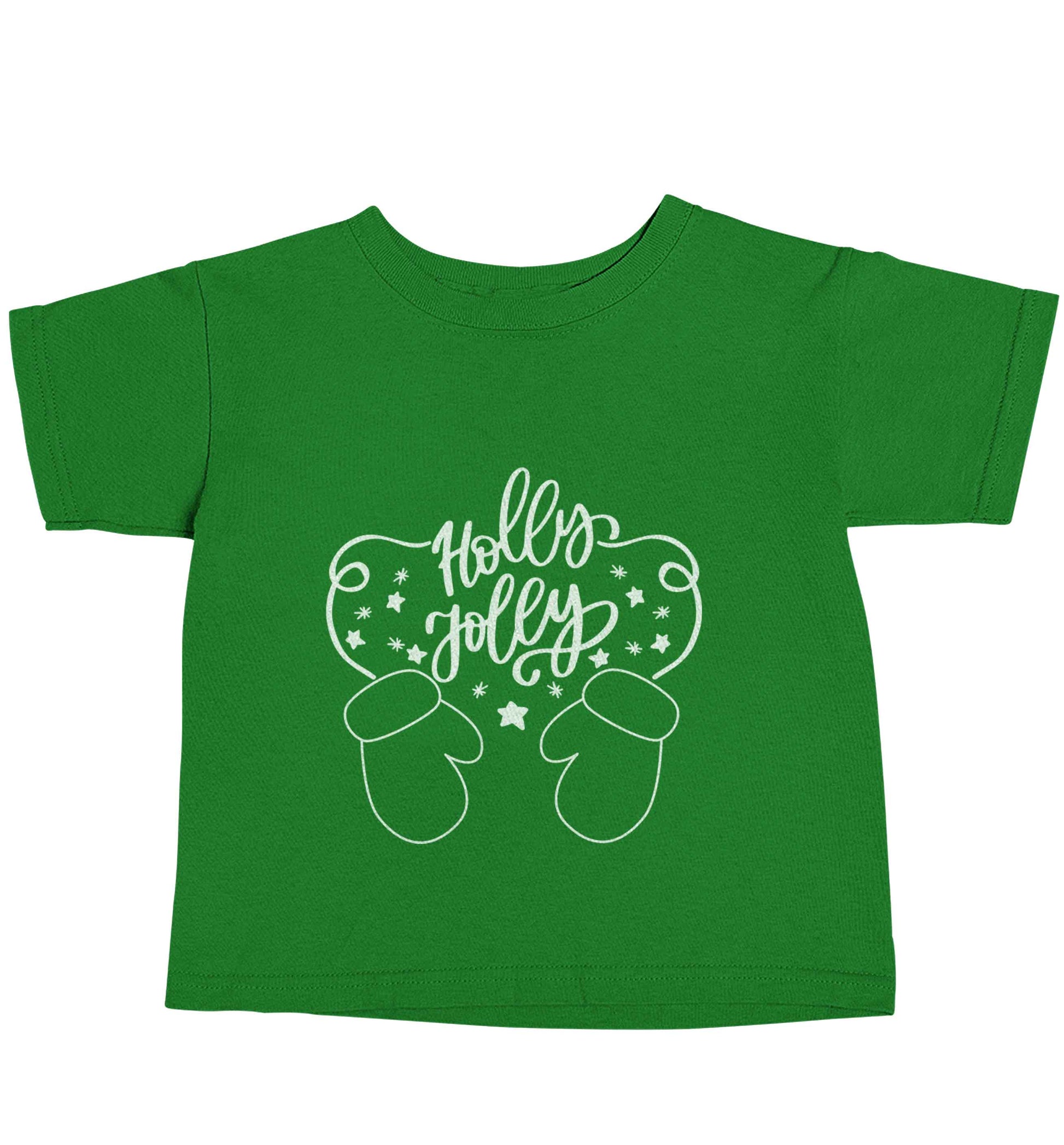 Holly jolly green baby toddler Tshirt 2 Years