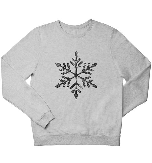 Snowflake children's grey sweater 12-13 Years