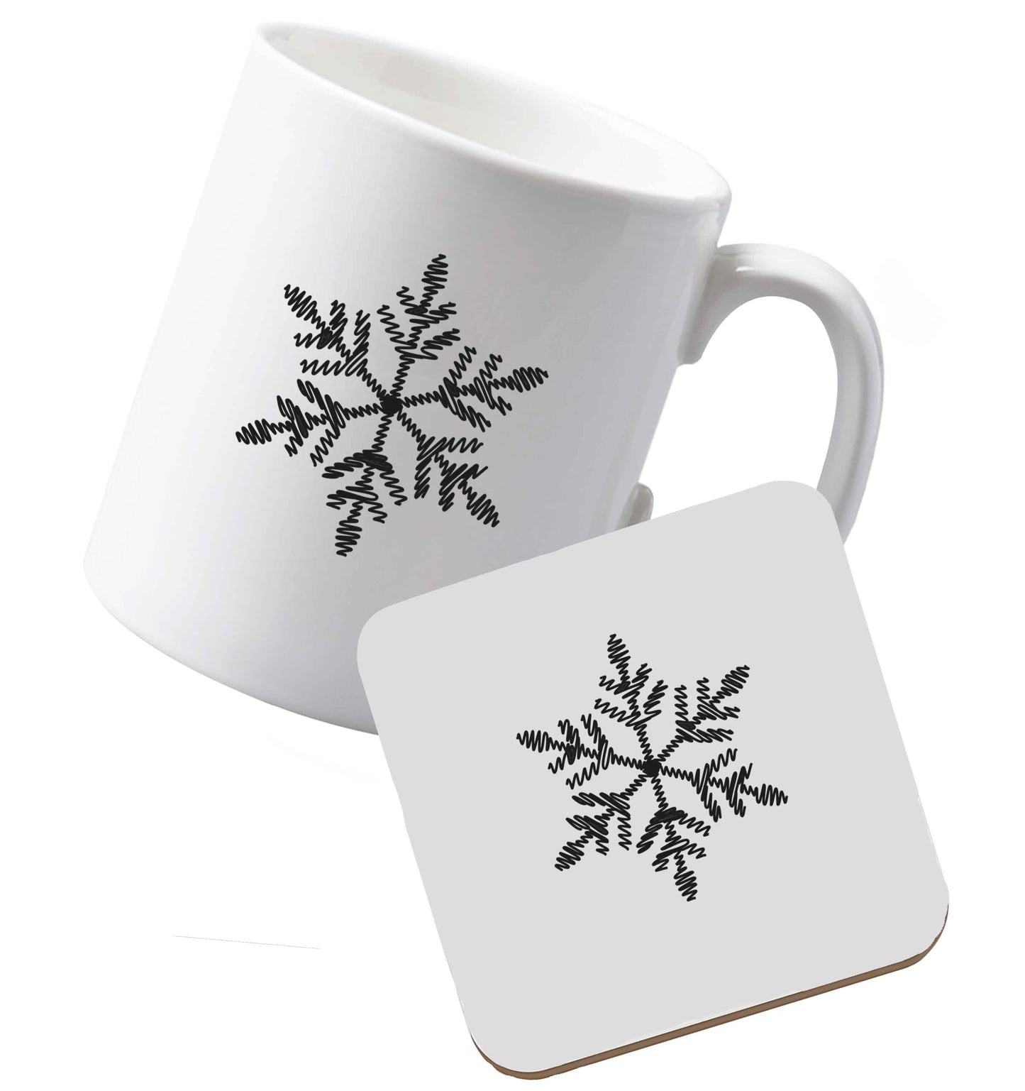 10 oz Ceramic mug and coaster Tis The Season to Drink Whisky both sides