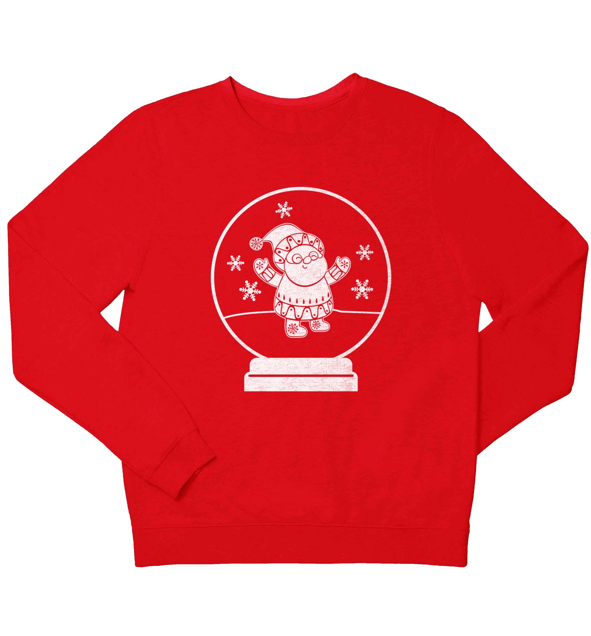 Santa snowglobe children's grey sweater 12-13 Years