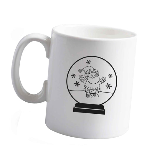 10 oz Tis The Season to Drink Whisky ceramic mug right handed