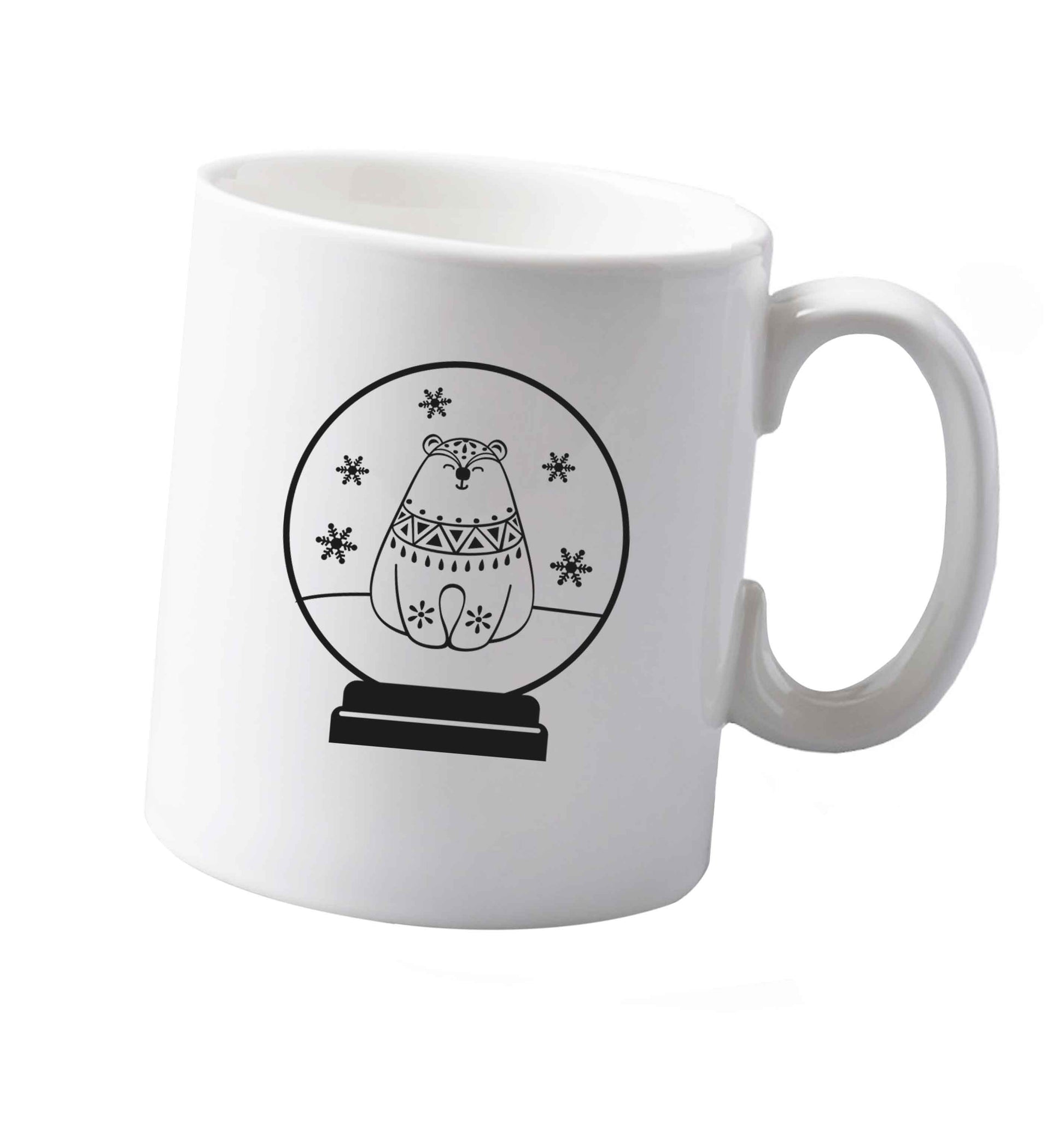 10 oz Tis The Season to Drink Whisky ceramic mug both sides