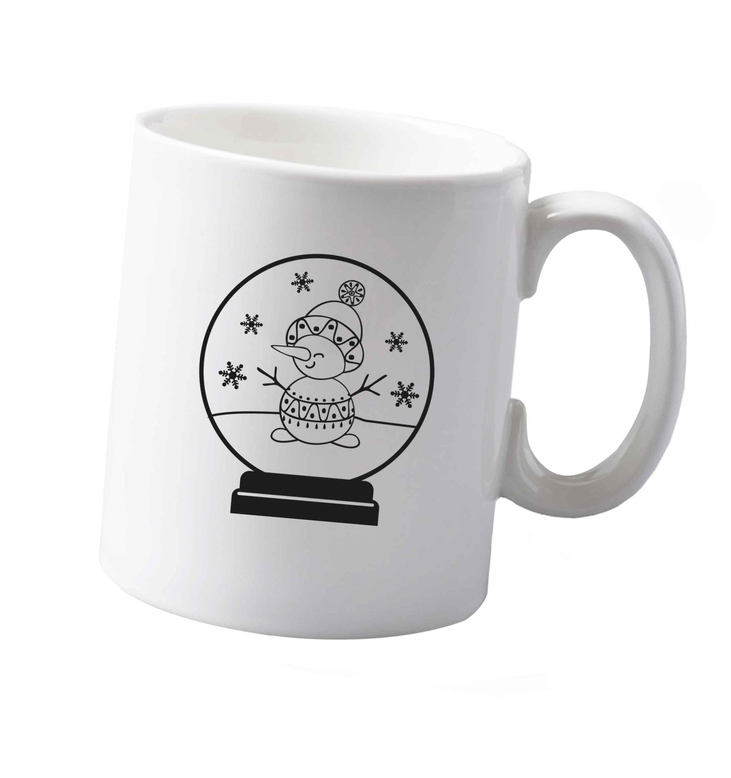 10 oz Tis The Season to Drink Whisky ceramic mug both sides