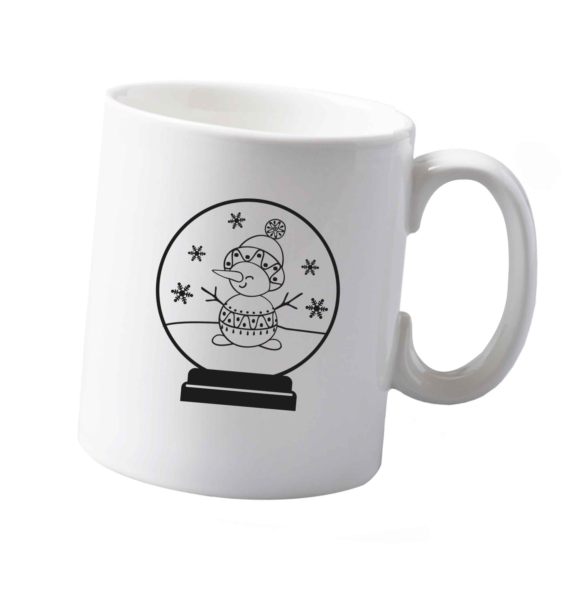 10 oz Tis The Season to Drink Whisky ceramic mug both sides