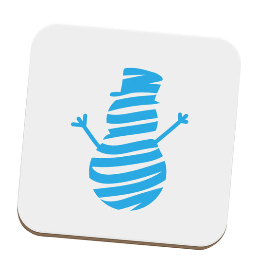 Snowman Snowglobe set of four coasters