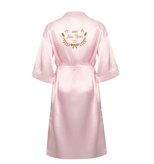 Happy New Year 2023 XL/XXL pink ladies dressing gown size 16/18