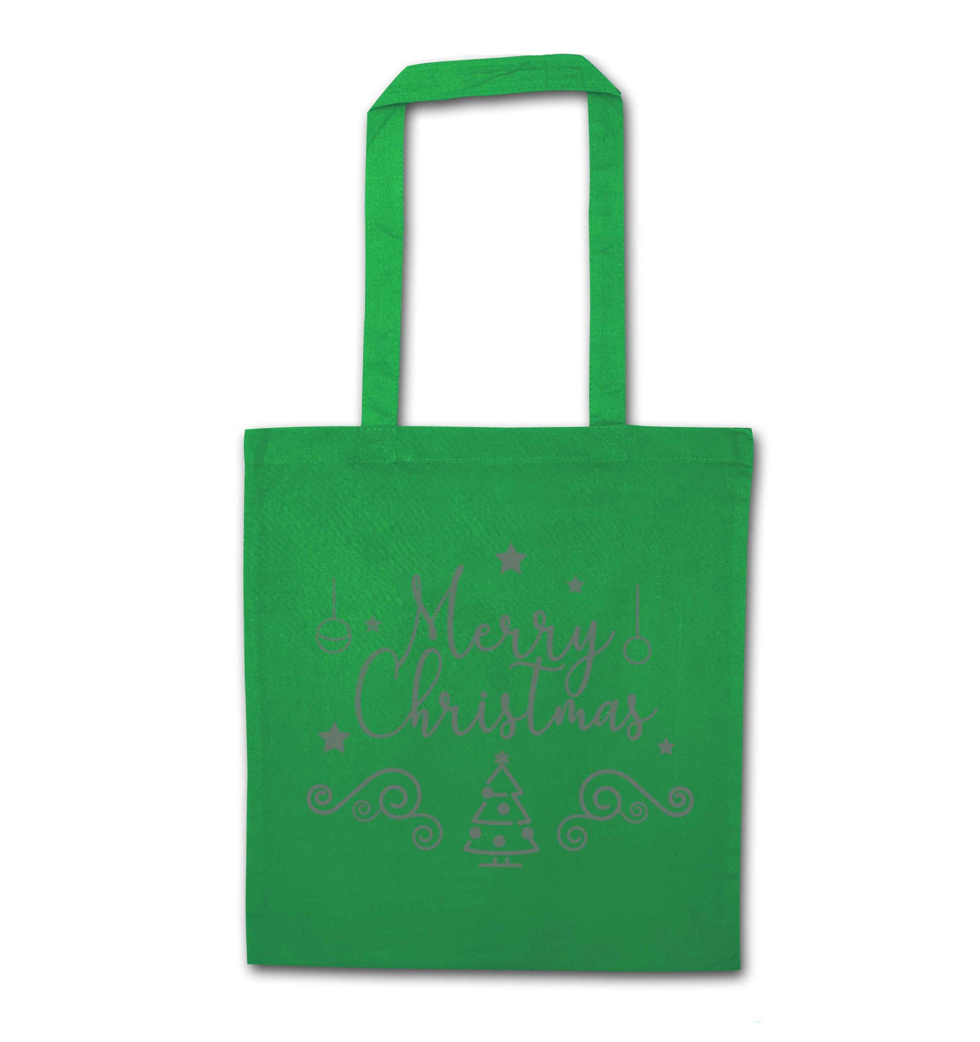 Happy New Year 2023 green tote bag
