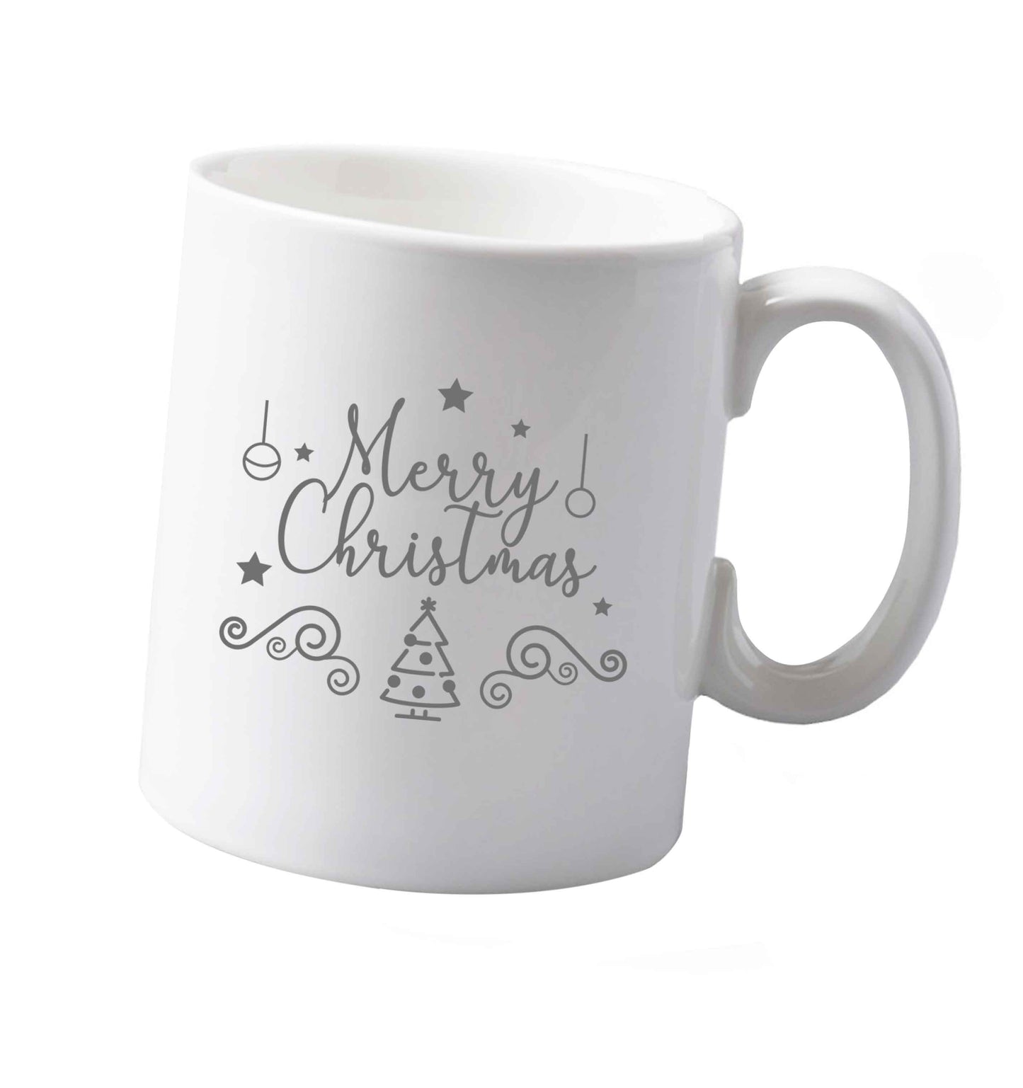 10 oz Tis The Season to Drink Whisky ceramic mug both sides