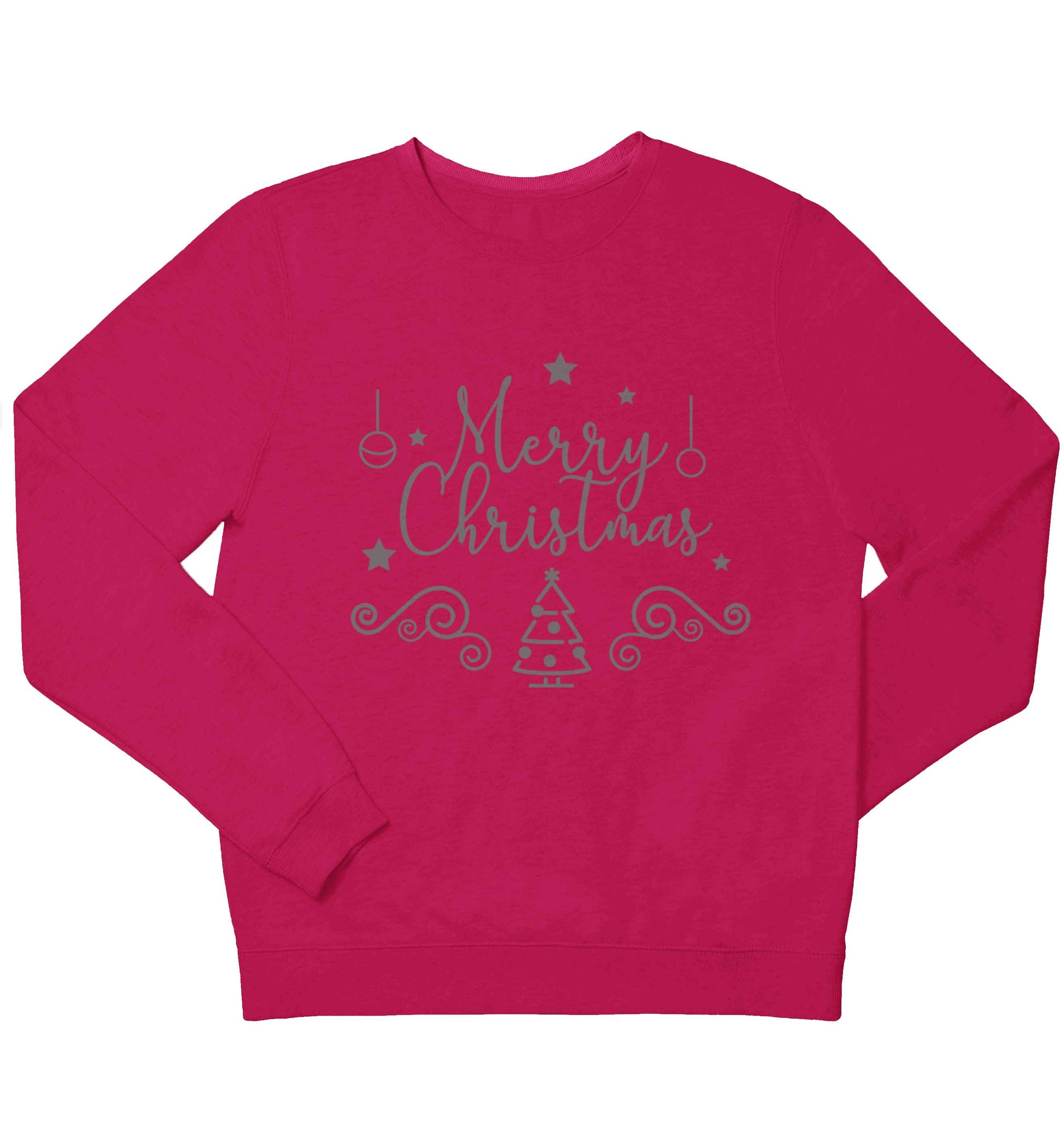 Happy New Year 2023 children's pink sweater 12-13 Years