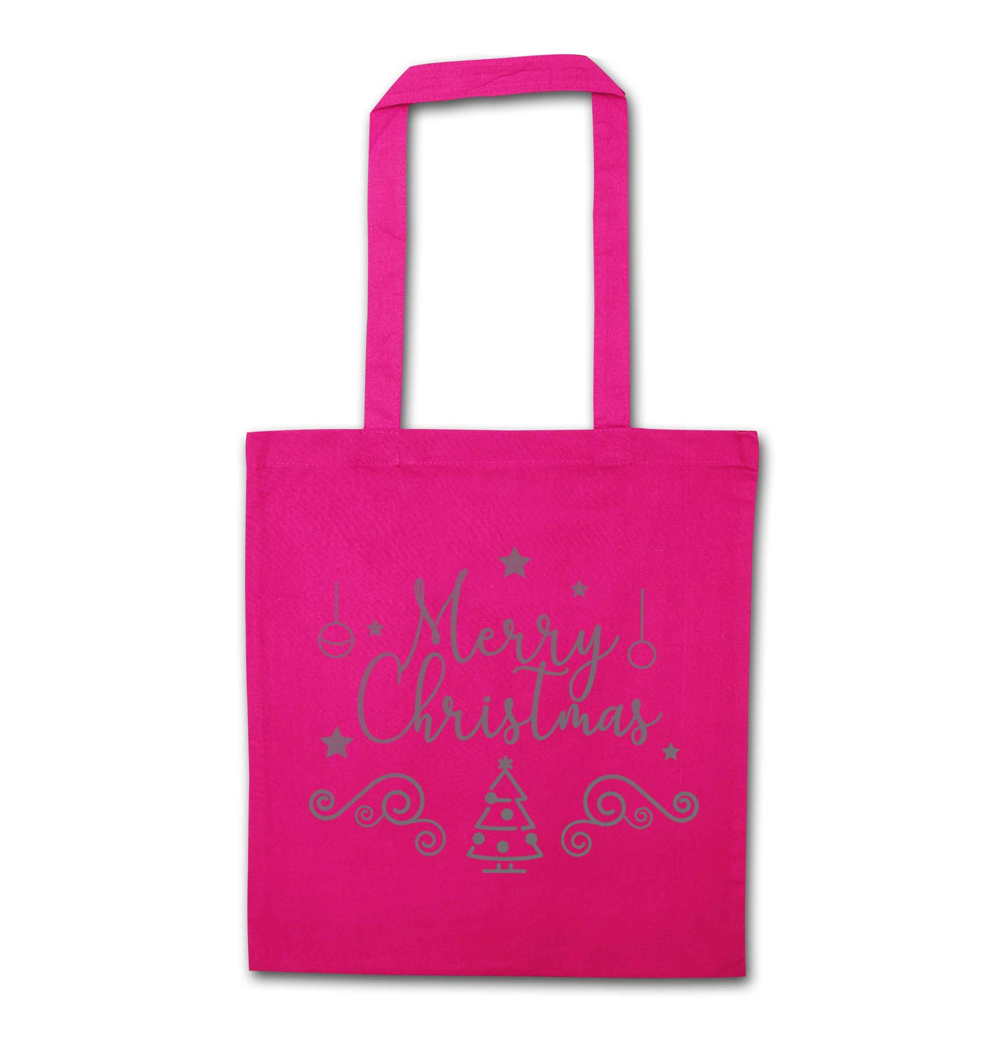 Happy New Year 2023 pink tote bag