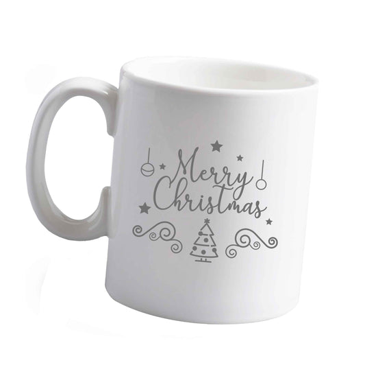 10 oz Tis The Season to Drink Whisky ceramic mug right handed