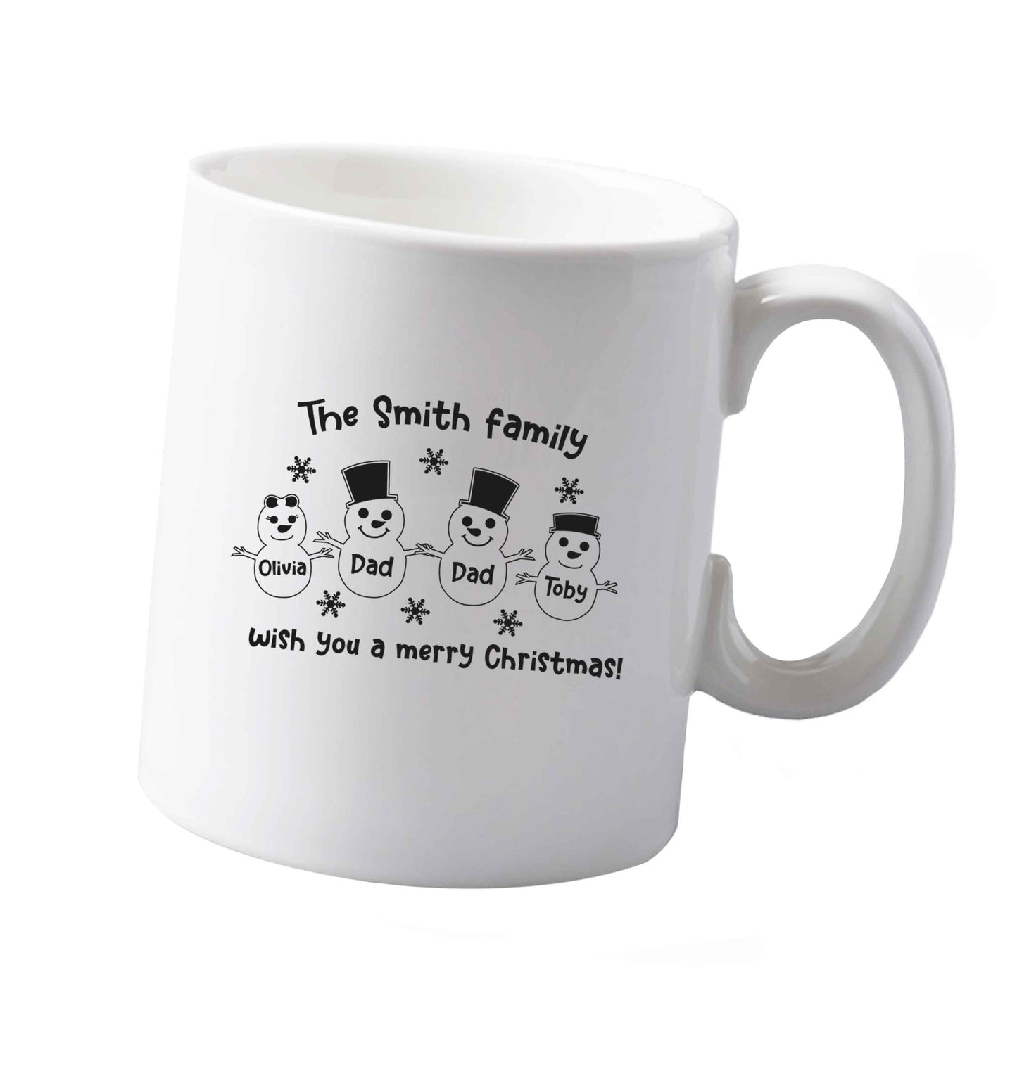 10 oz Tis The Season to Drink Whisky ceramic mug both sides