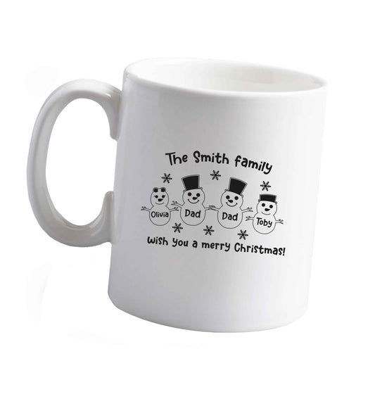 10 oz Tis The Season to Drink Whisky ceramic mug right handed