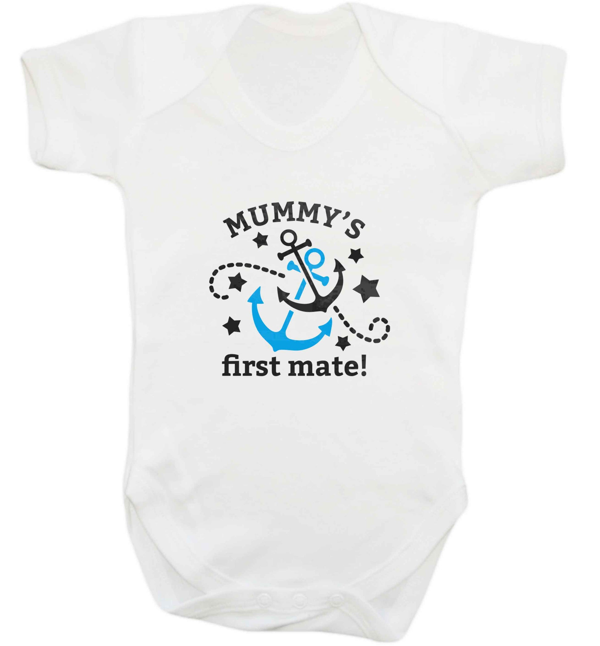 Mummy's First Mate baby vest white 18-24 months