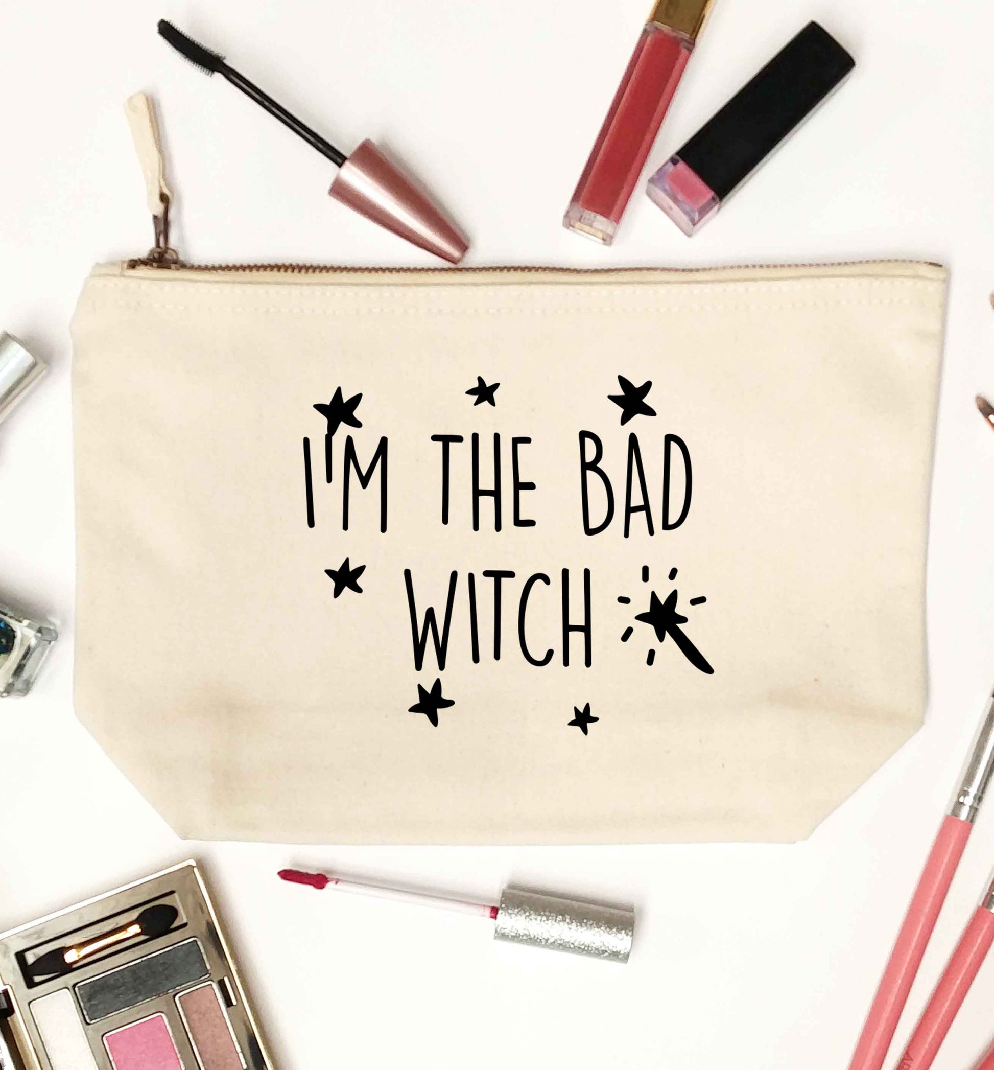 Bad witch natural makeup bag