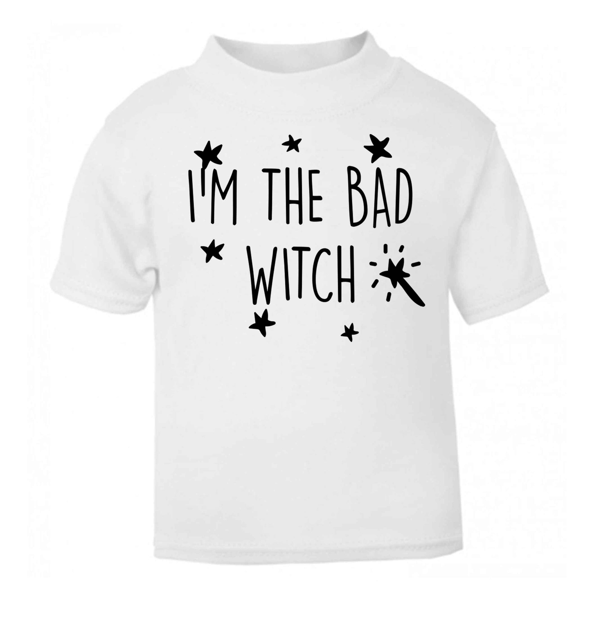 Bad witch white baby toddler Tshirt 2 Years