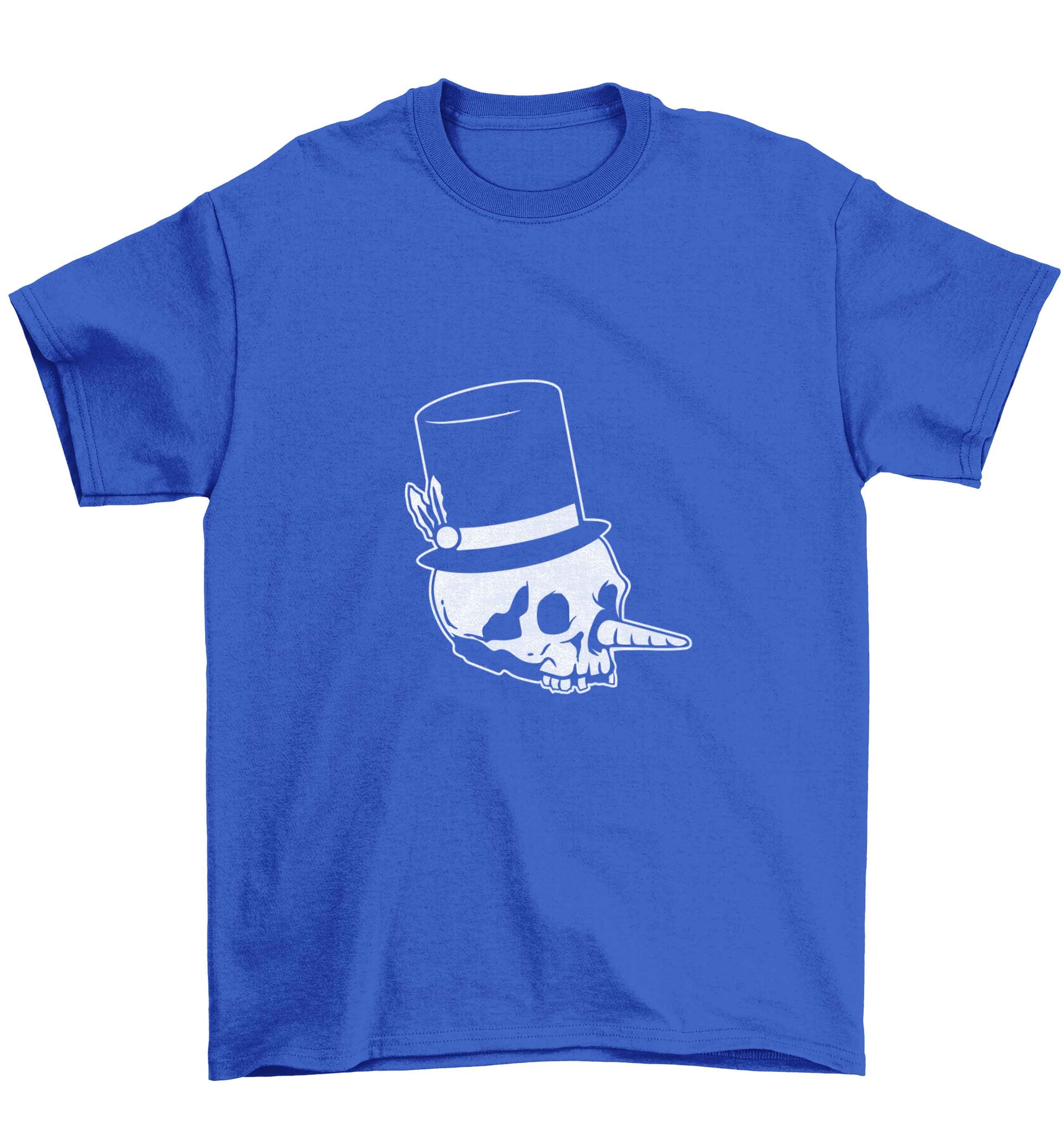 Snowman punk Children's blue Tshirt 12-13 Years