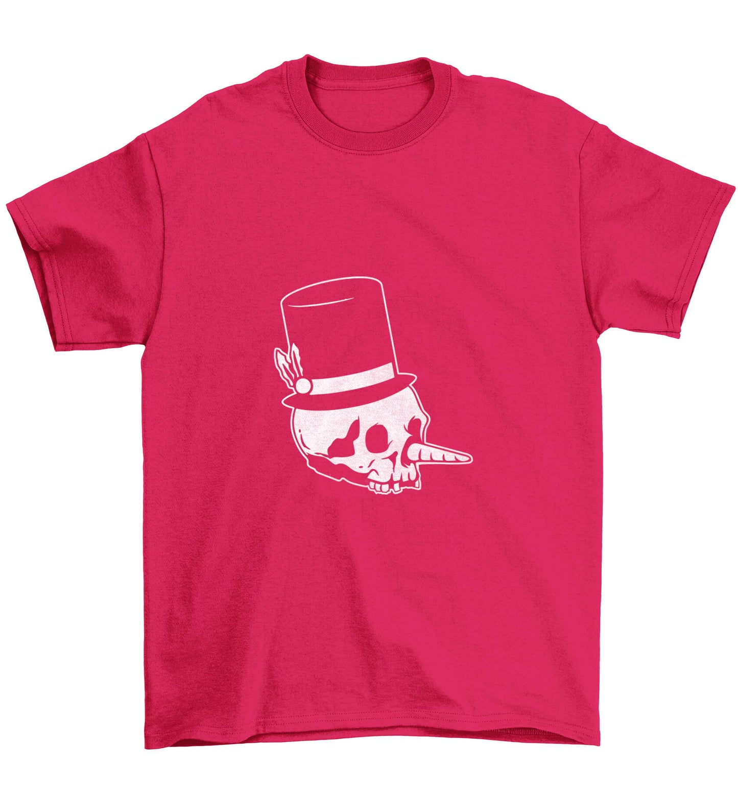 Snowman punk Children's pink Tshirt 12-13 Years
