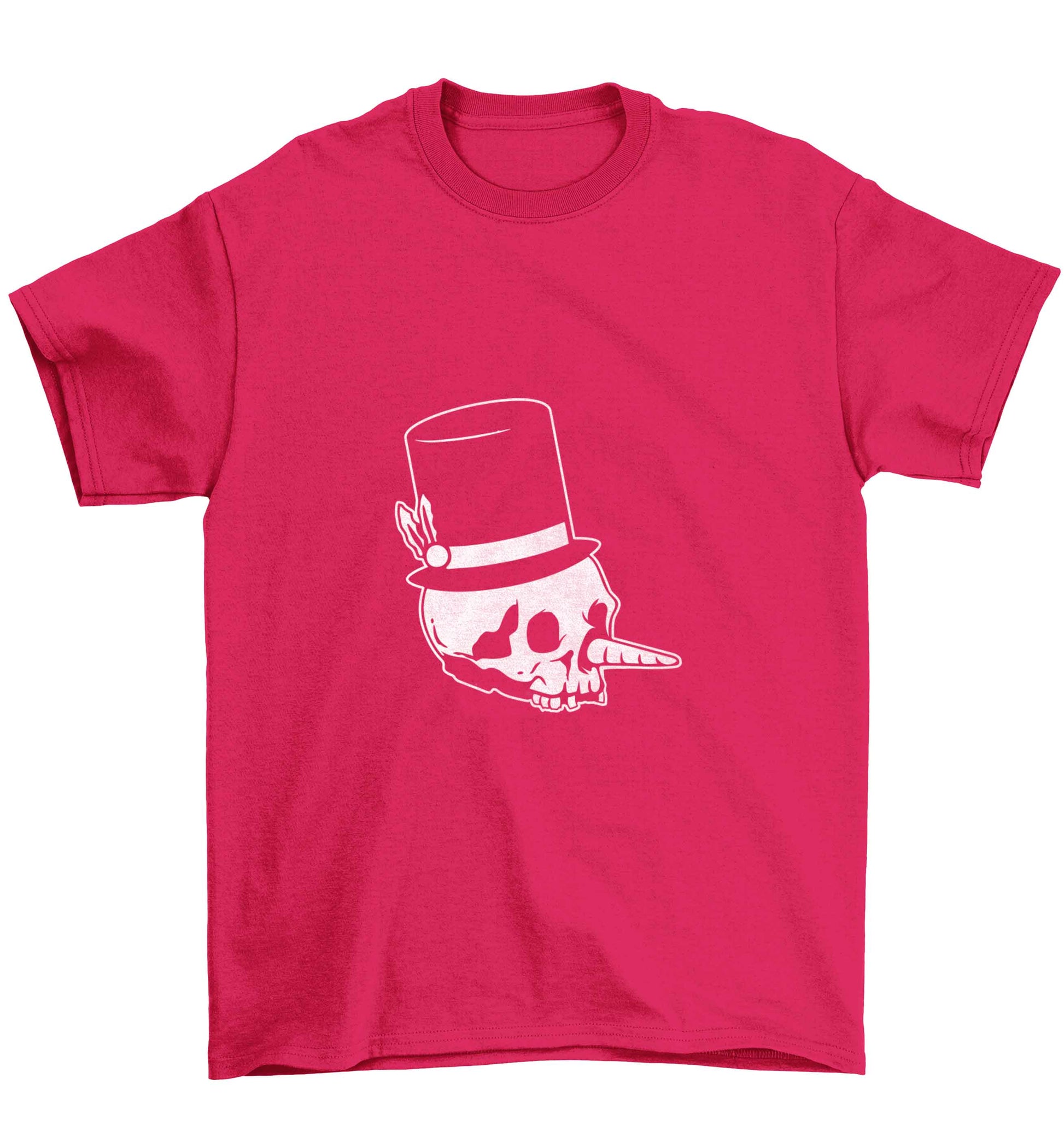 Snowman punk Children's pink Tshirt 12-13 Years