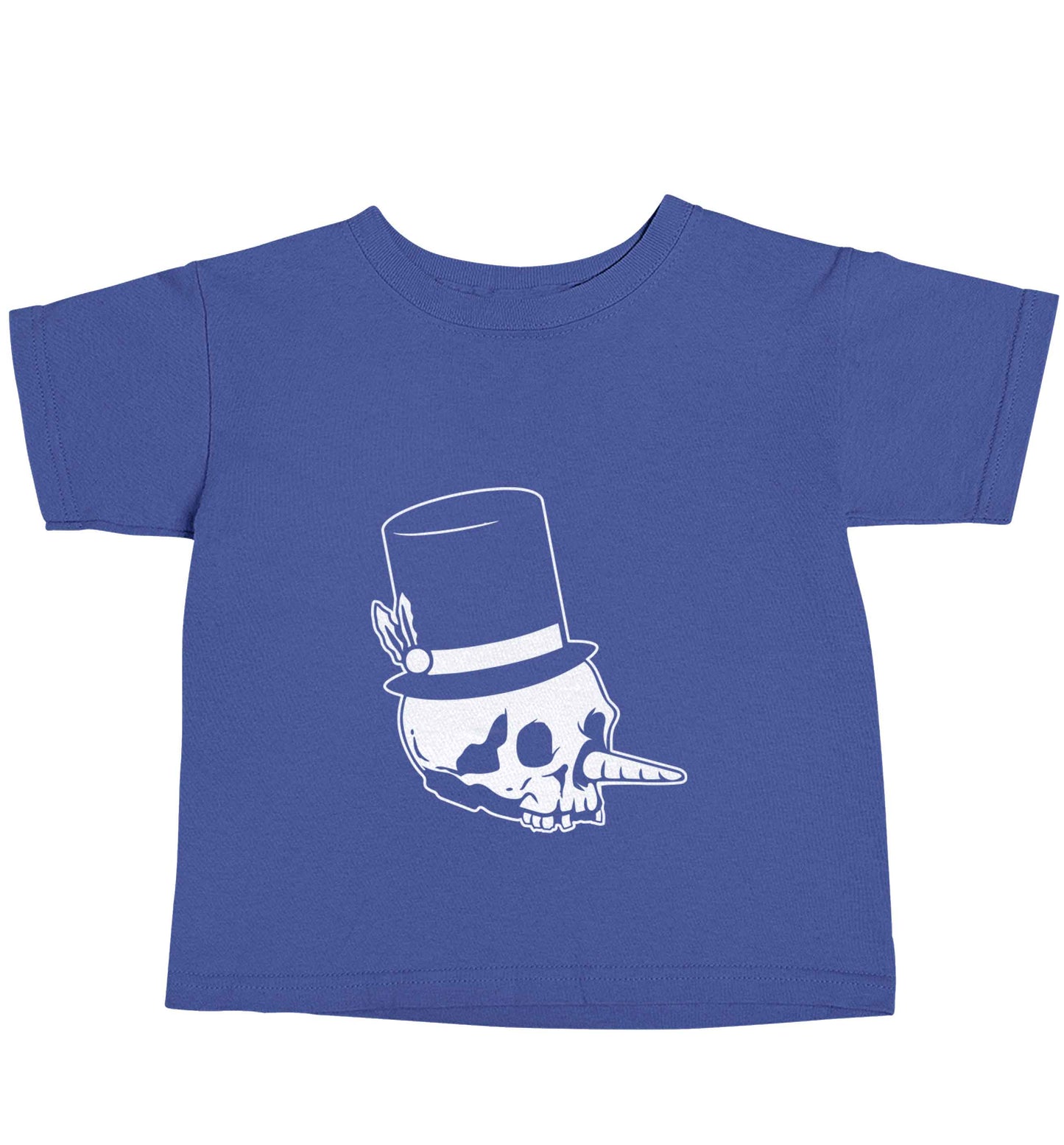 Snowman punk blue baby toddler Tshirt 2 Years