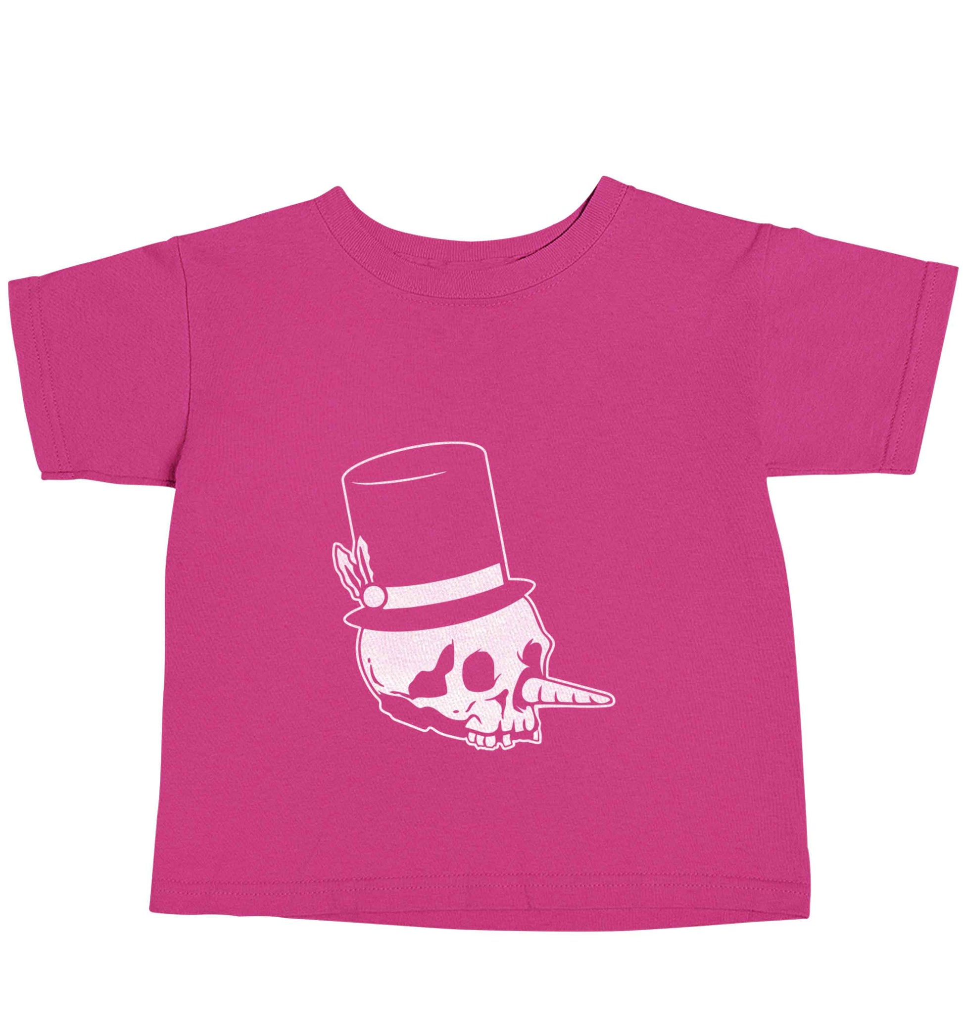 Snowman punk pink baby toddler Tshirt 2 Years
