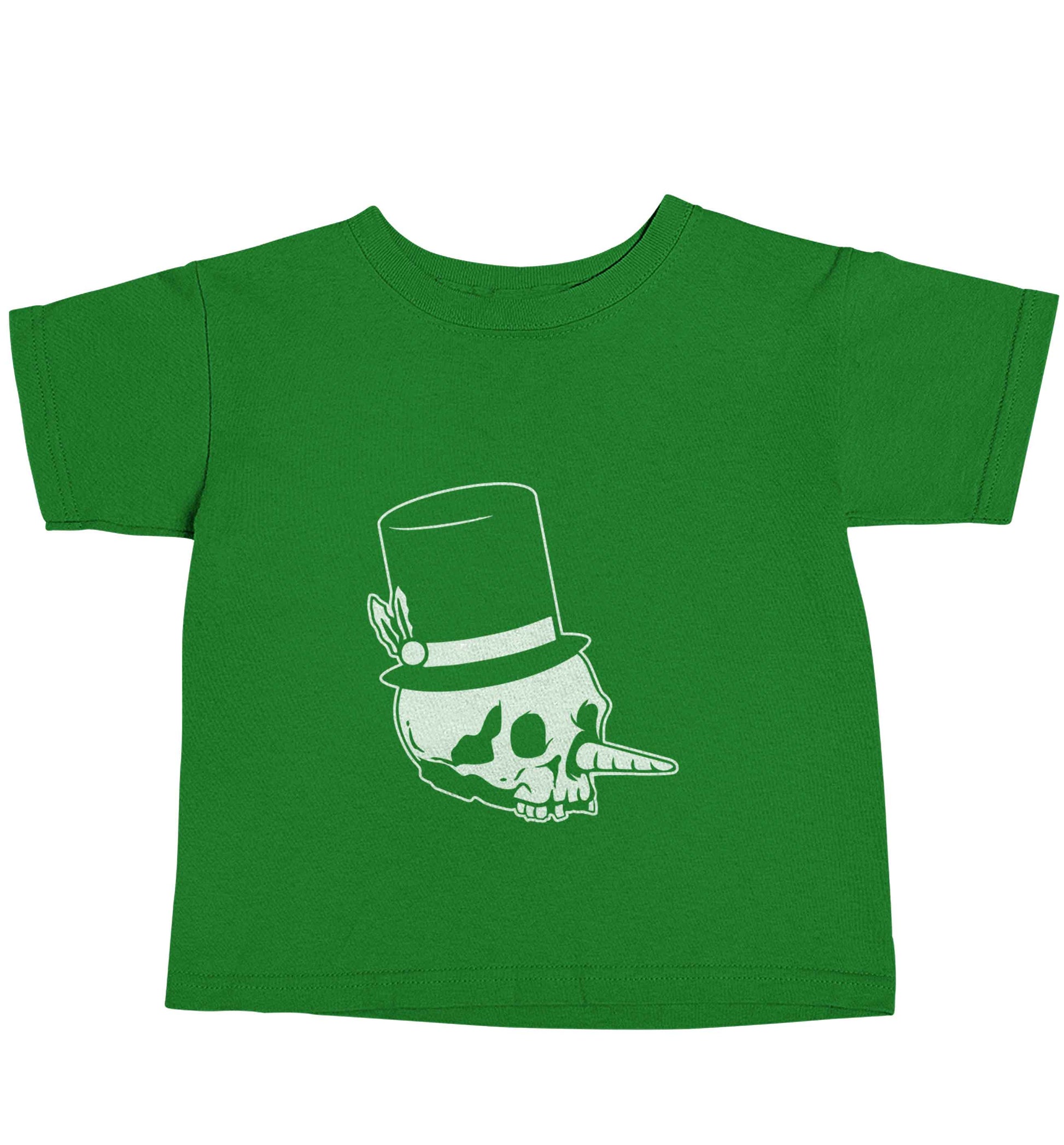Snowman punk green baby toddler Tshirt 2 Years