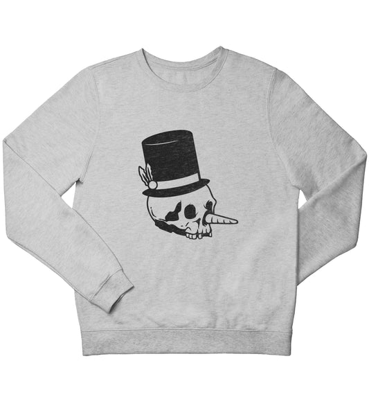 Snowman punk children's grey sweater 12-13 Years