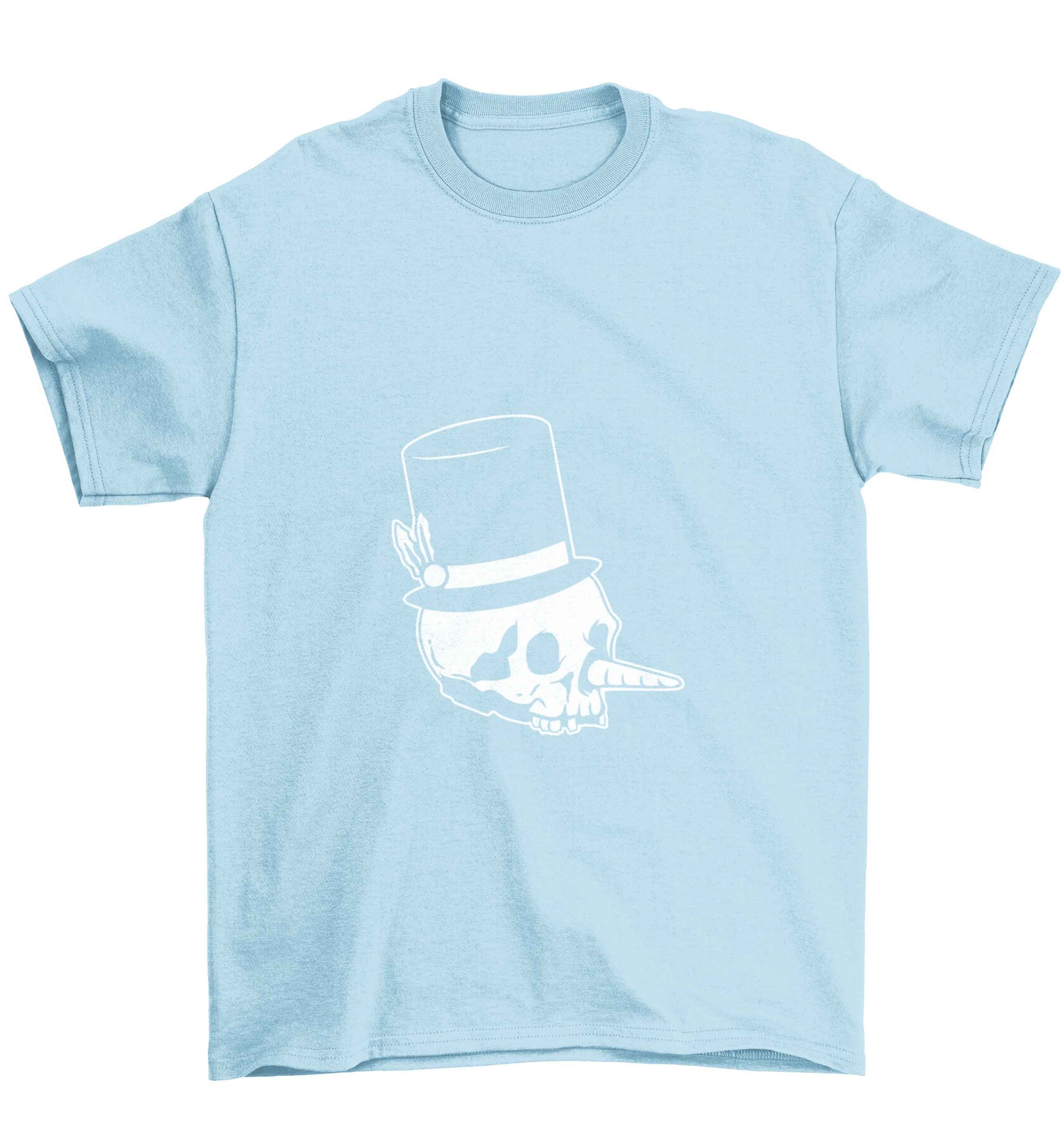Snowman punk Children's light blue Tshirt 12-13 Years