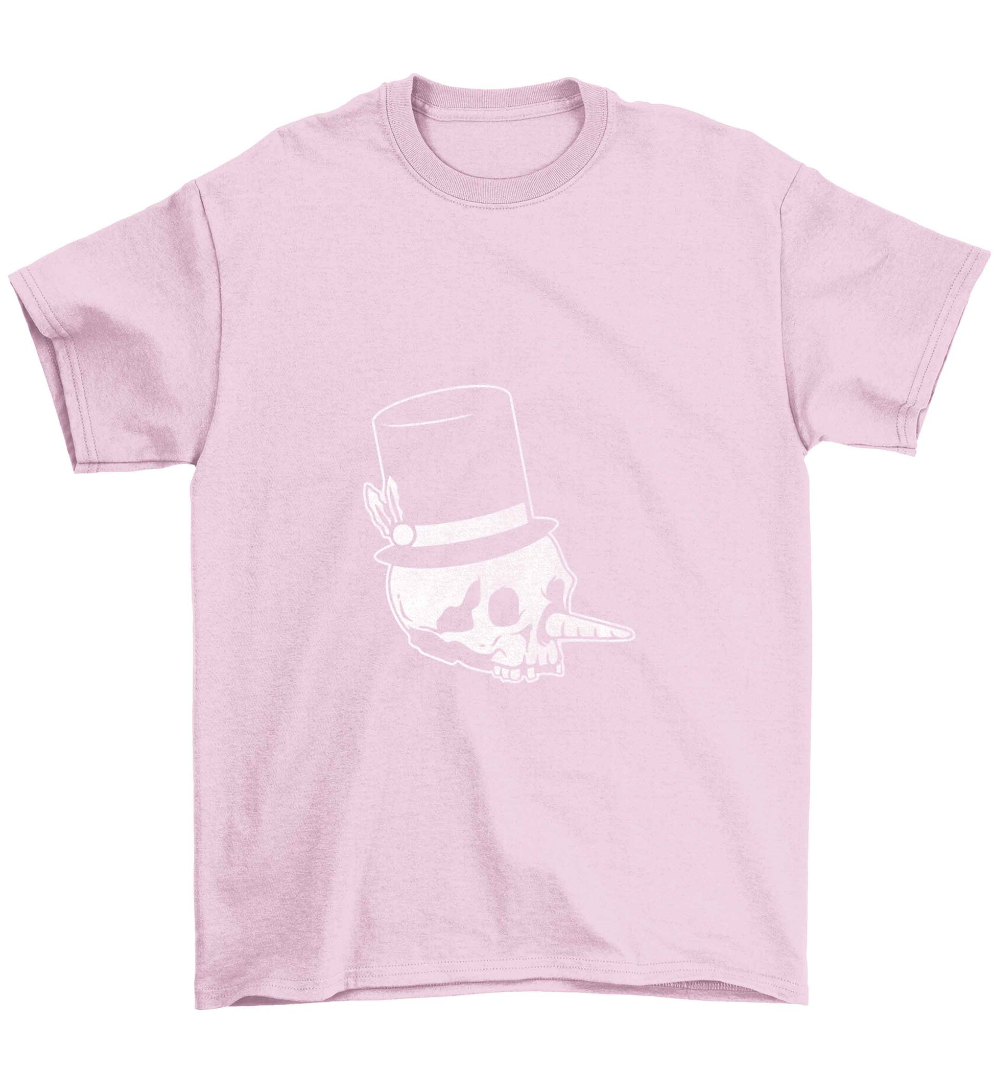Snowman punk Children's light pink Tshirt 12-13 Years