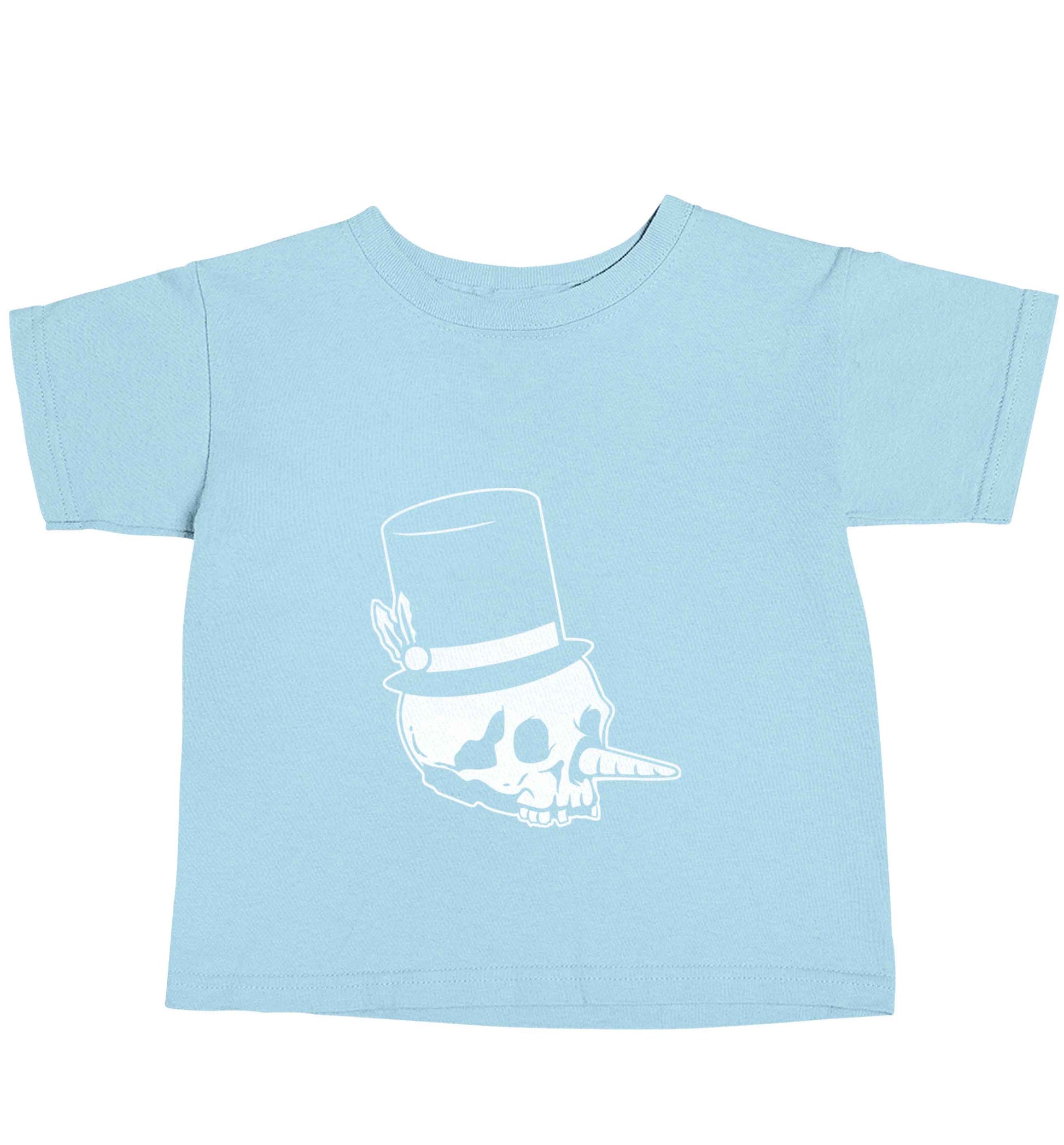 Snowman punk light blue baby toddler Tshirt 2 Years