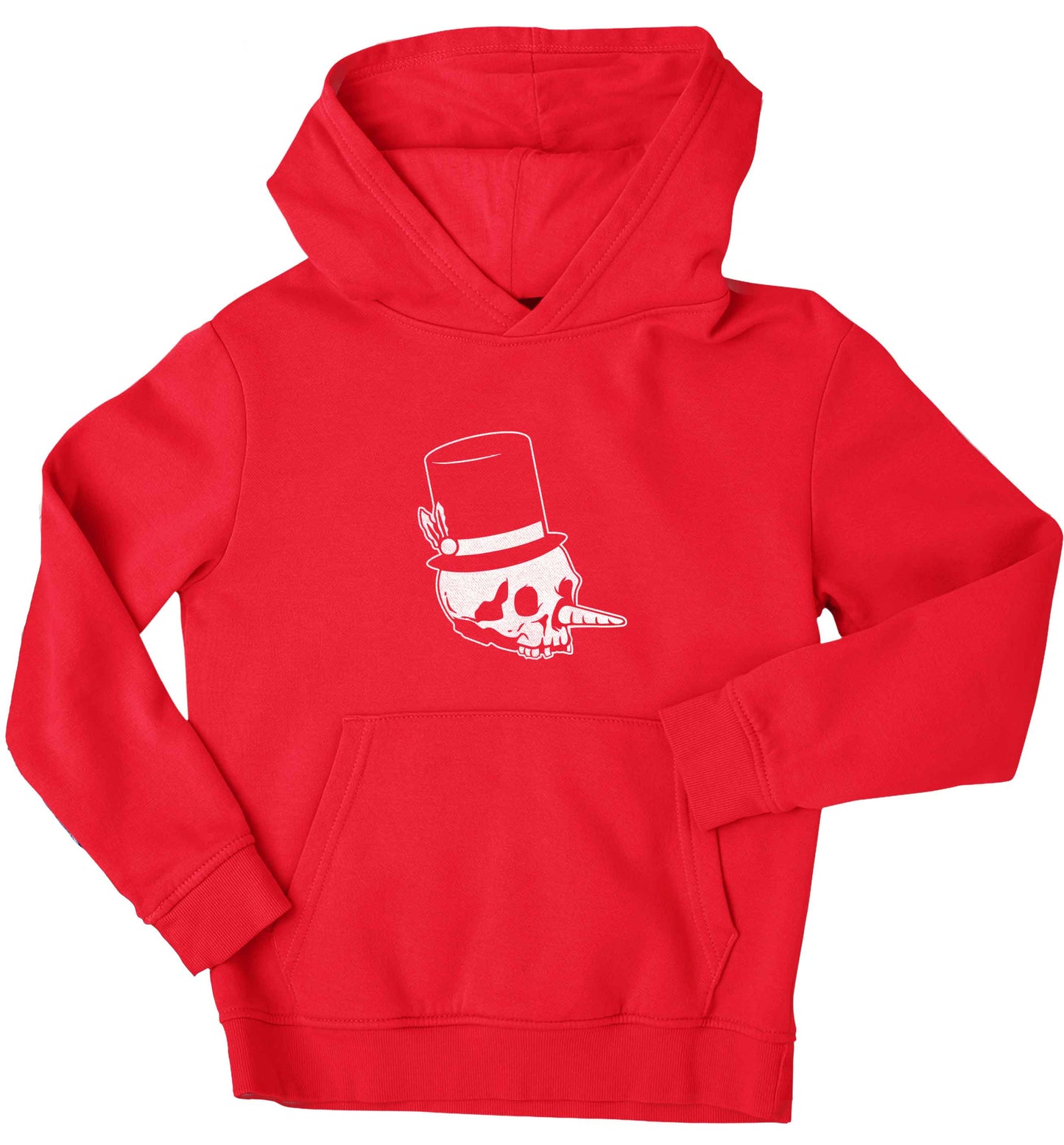 Snowman punk children's red hoodie 12-13 Years