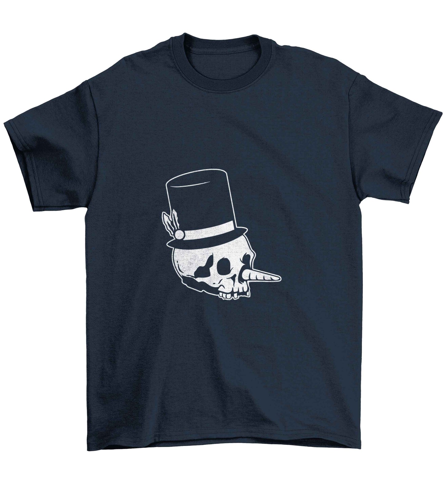Snowman punk Children's navy Tshirt 12-13 Years
