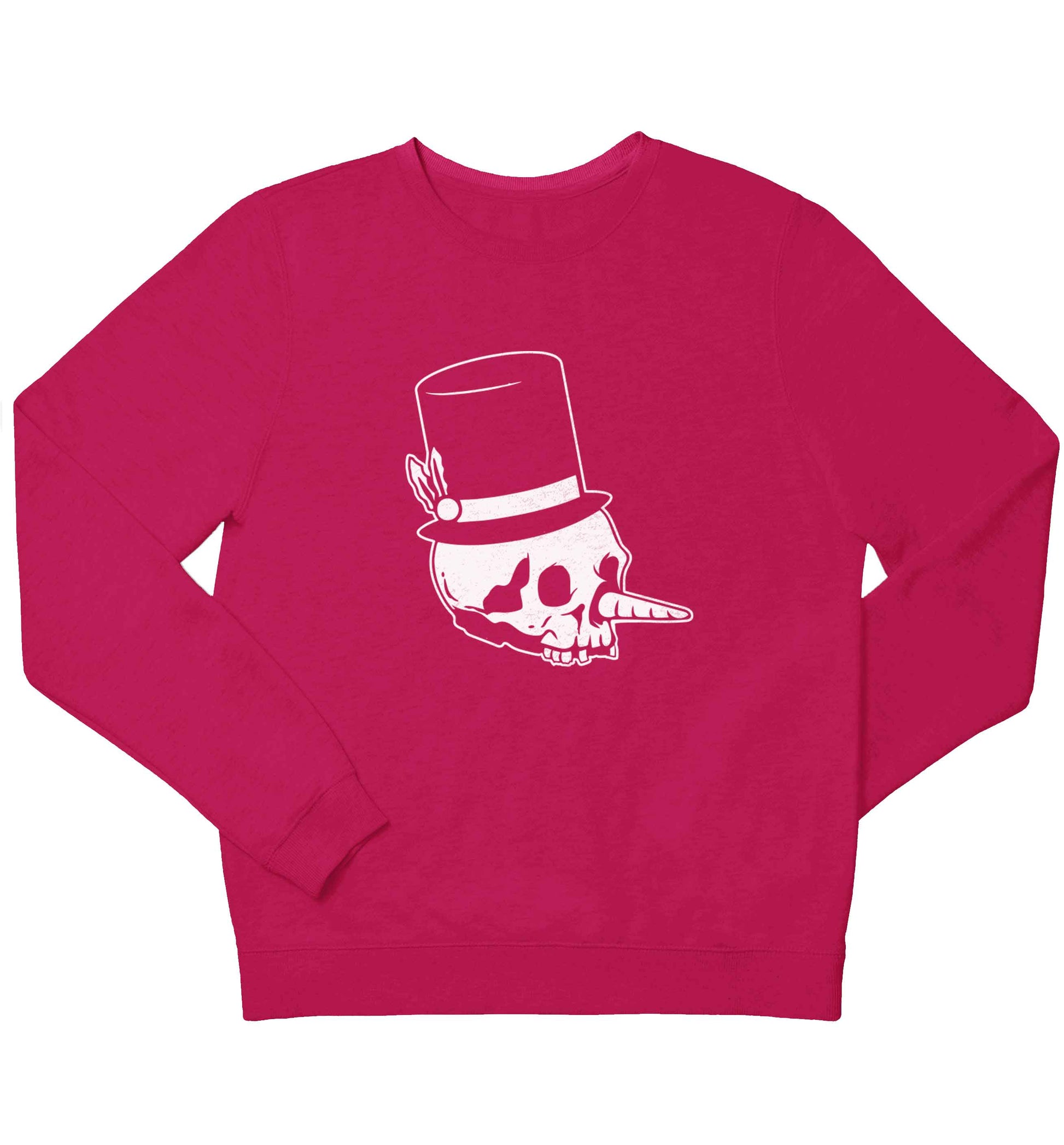 Snowman punk children's pink sweater 12-13 Years