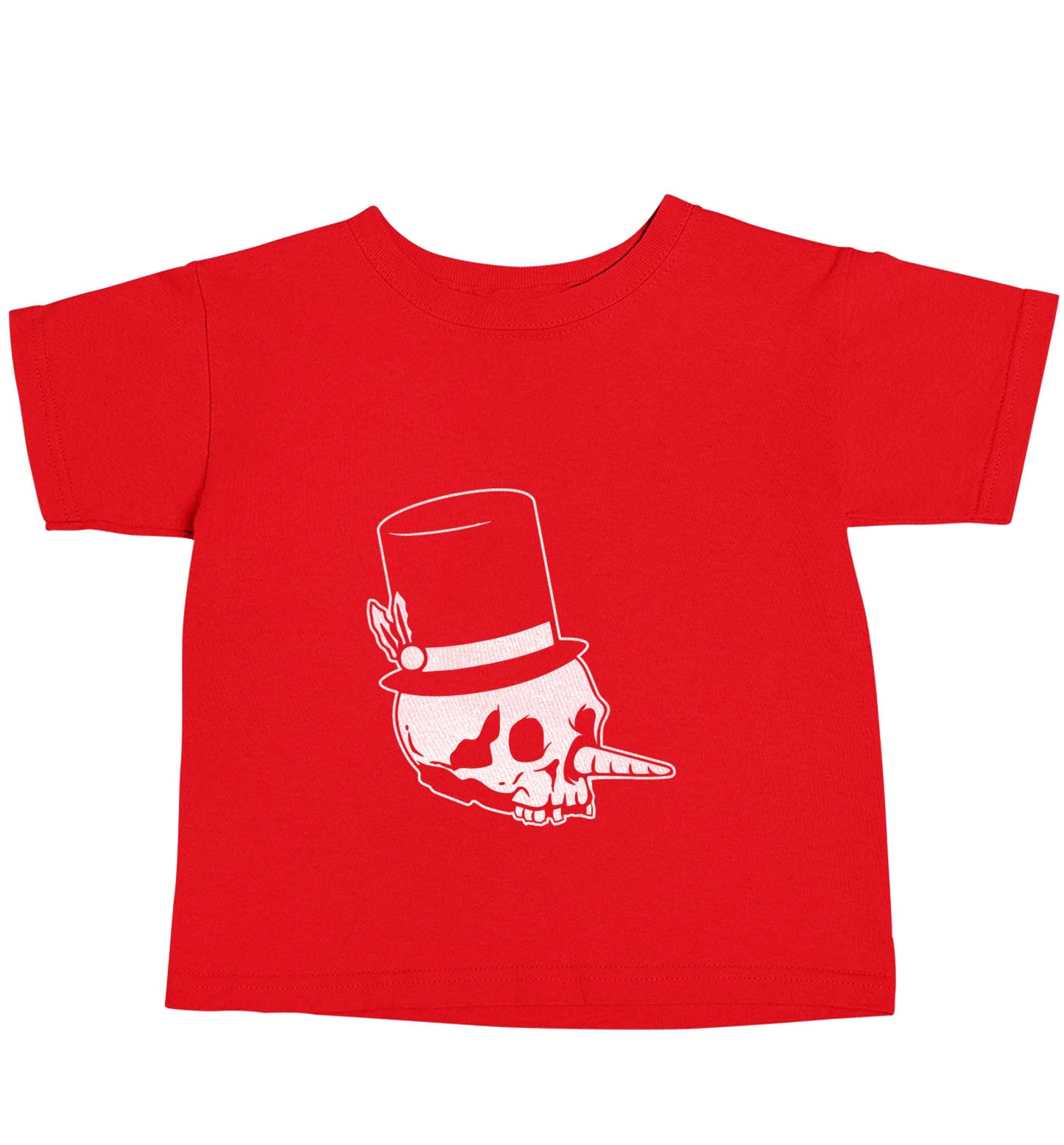 Snowman punk red baby toddler Tshirt 2 Years