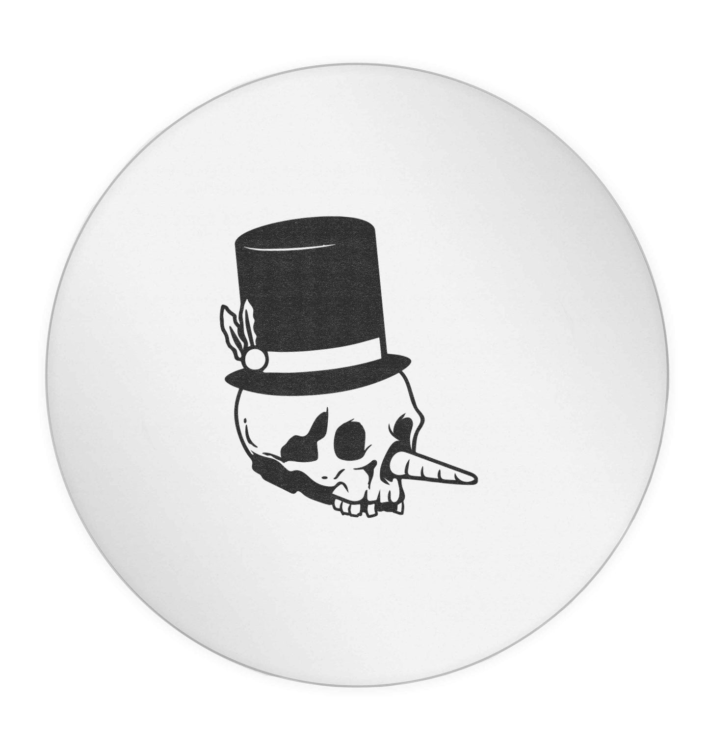 Snowman punk 24 @ 45mm matt circle stickers