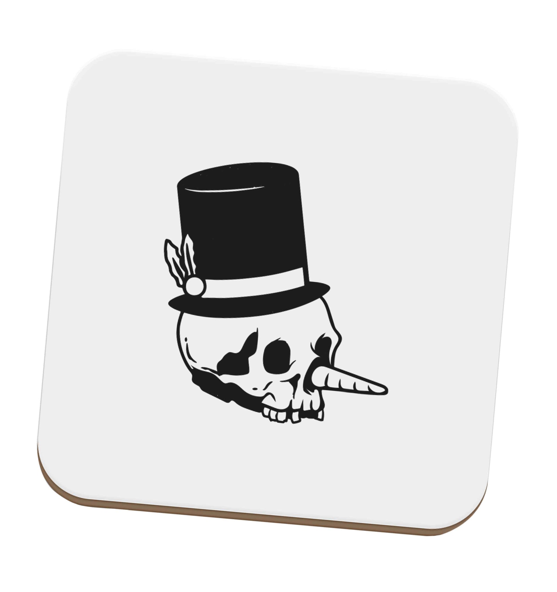 Snowman punk set of four coasters