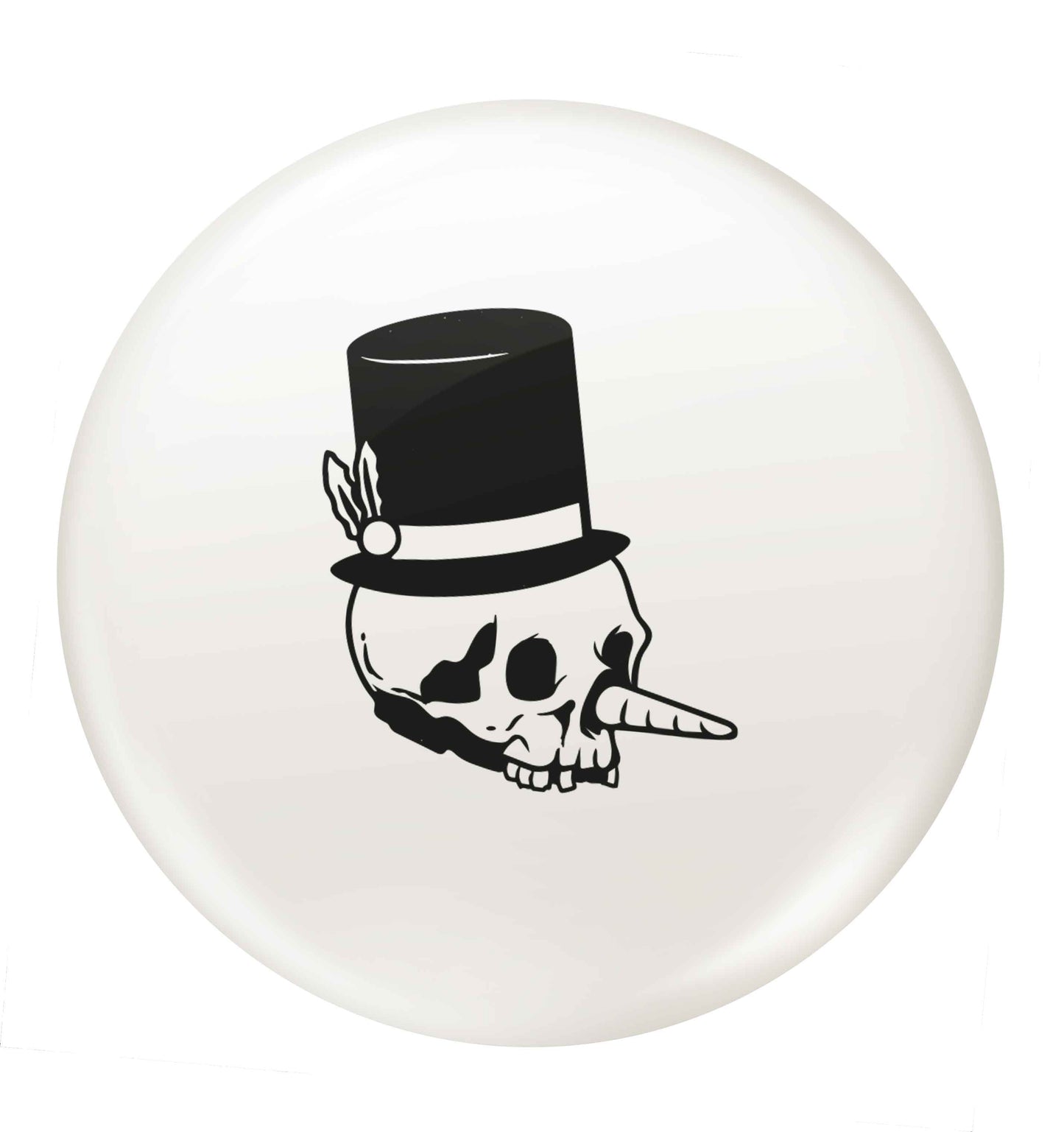 Snowman punk small 25mm Pin badge