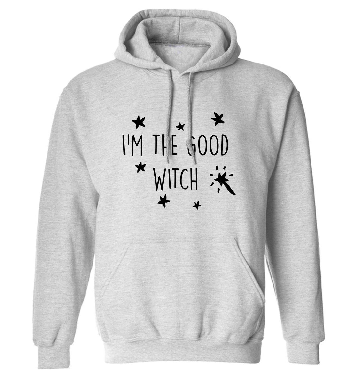 Good witch adults unisex grey hoodie 2XL