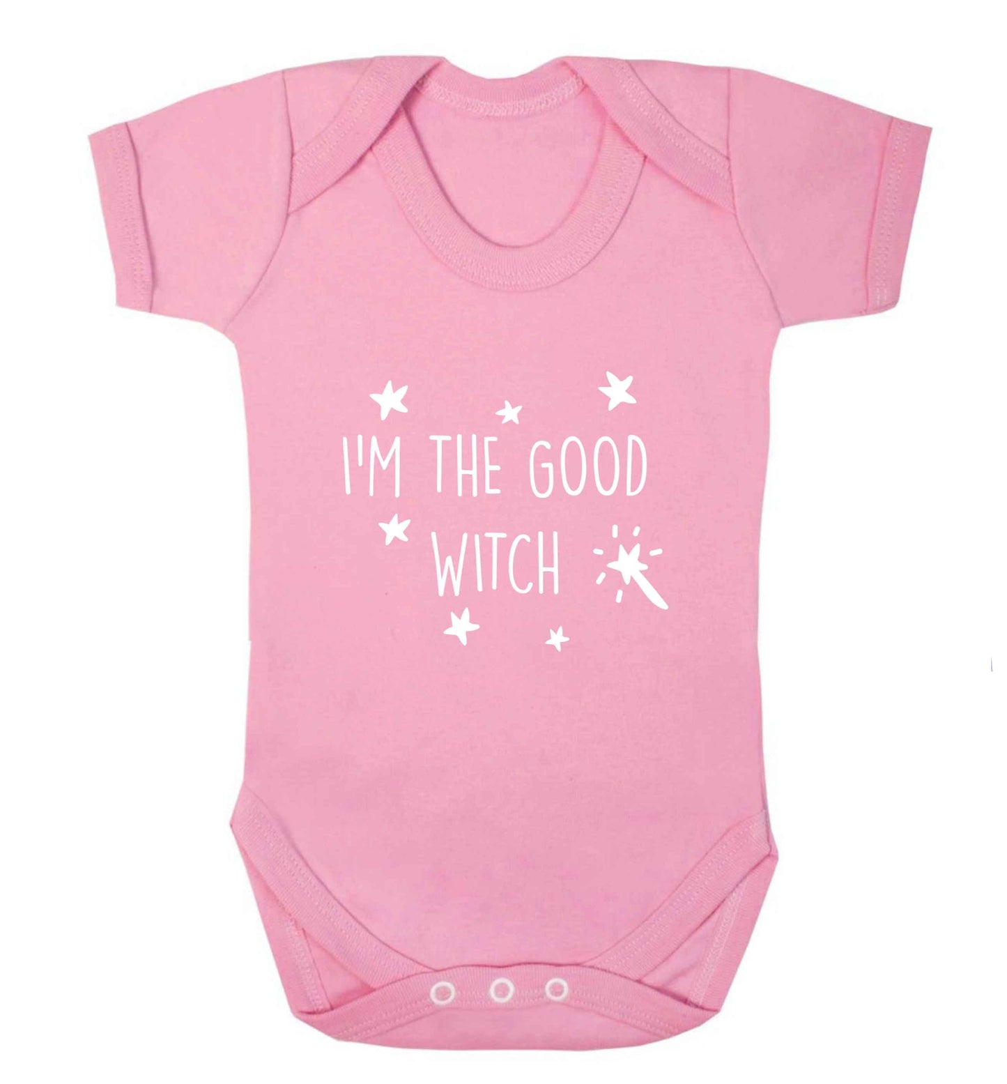 Good witch baby vest pale pink 18-24 months