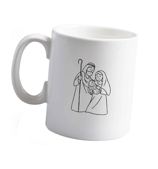 10 oz Tis The Season to Drink Whisky ceramic mug right handed