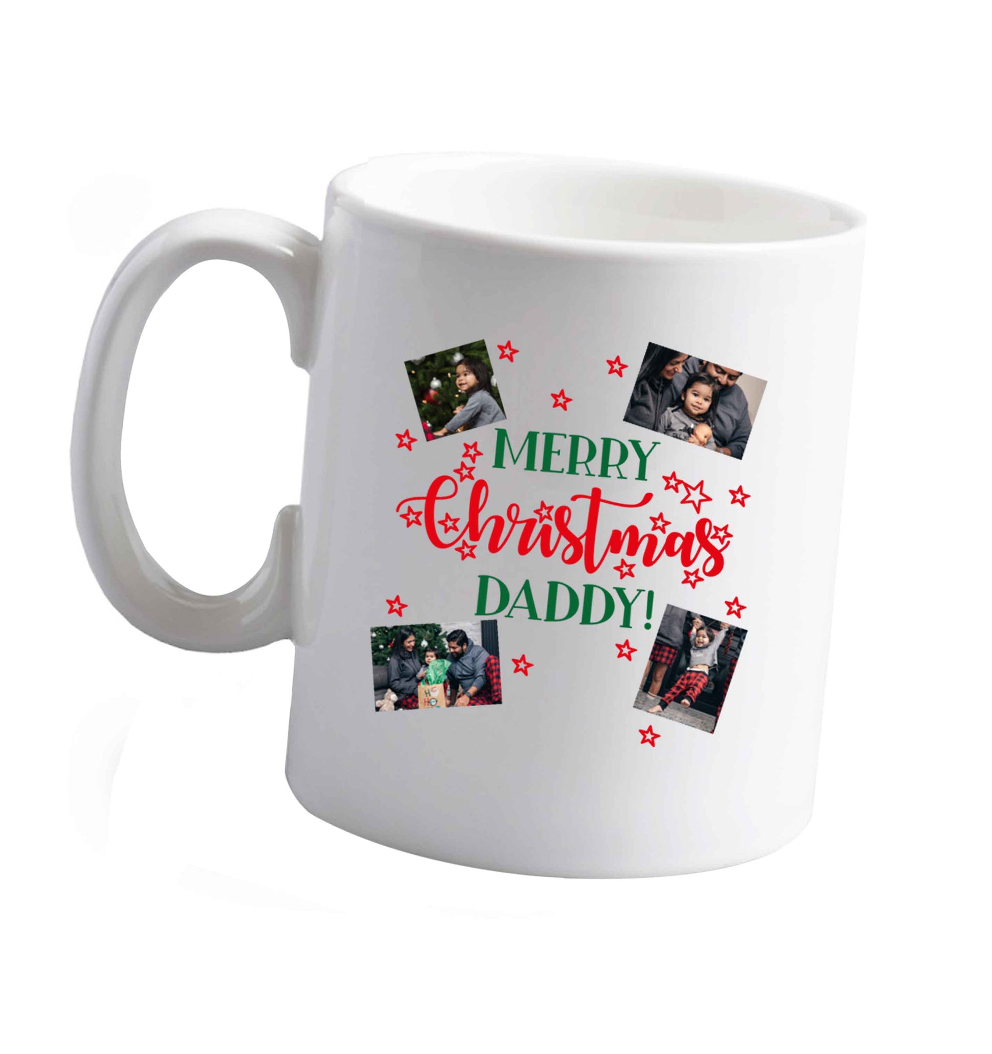 10 oz Tis The Season to Drink Whisky ceramic mug right handed