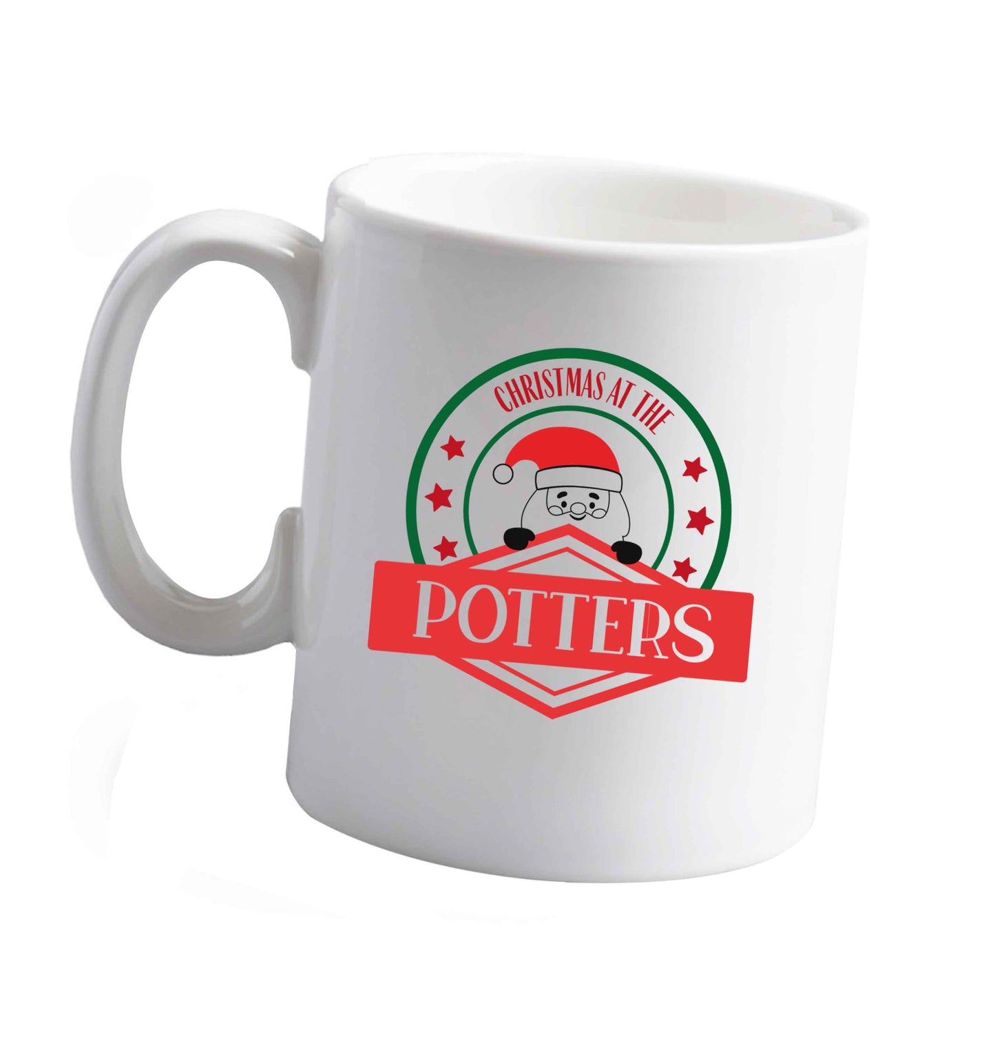 10 oz Tis The Season to Drink Whisky ceramic mug right handed