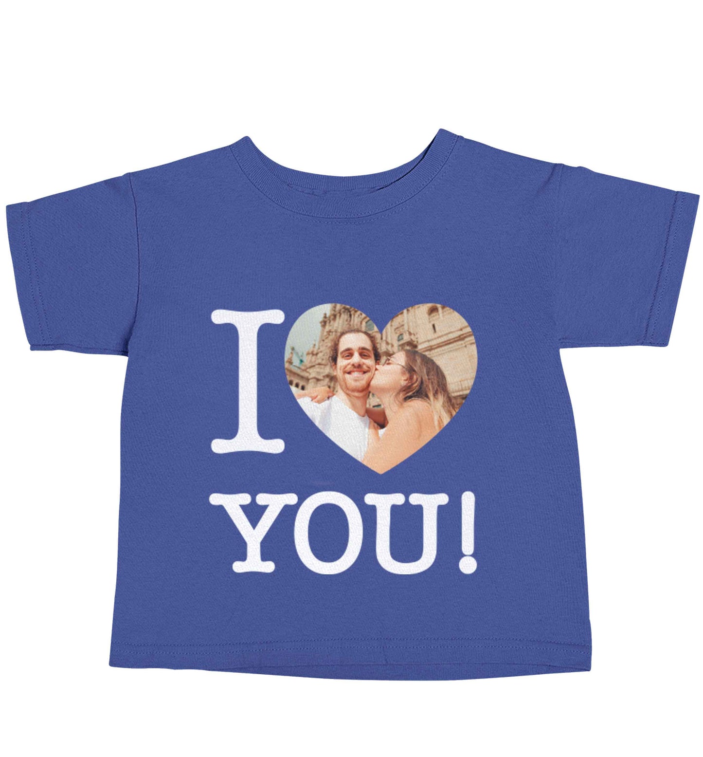 I love you blue baby toddler Tshirt 2 Years