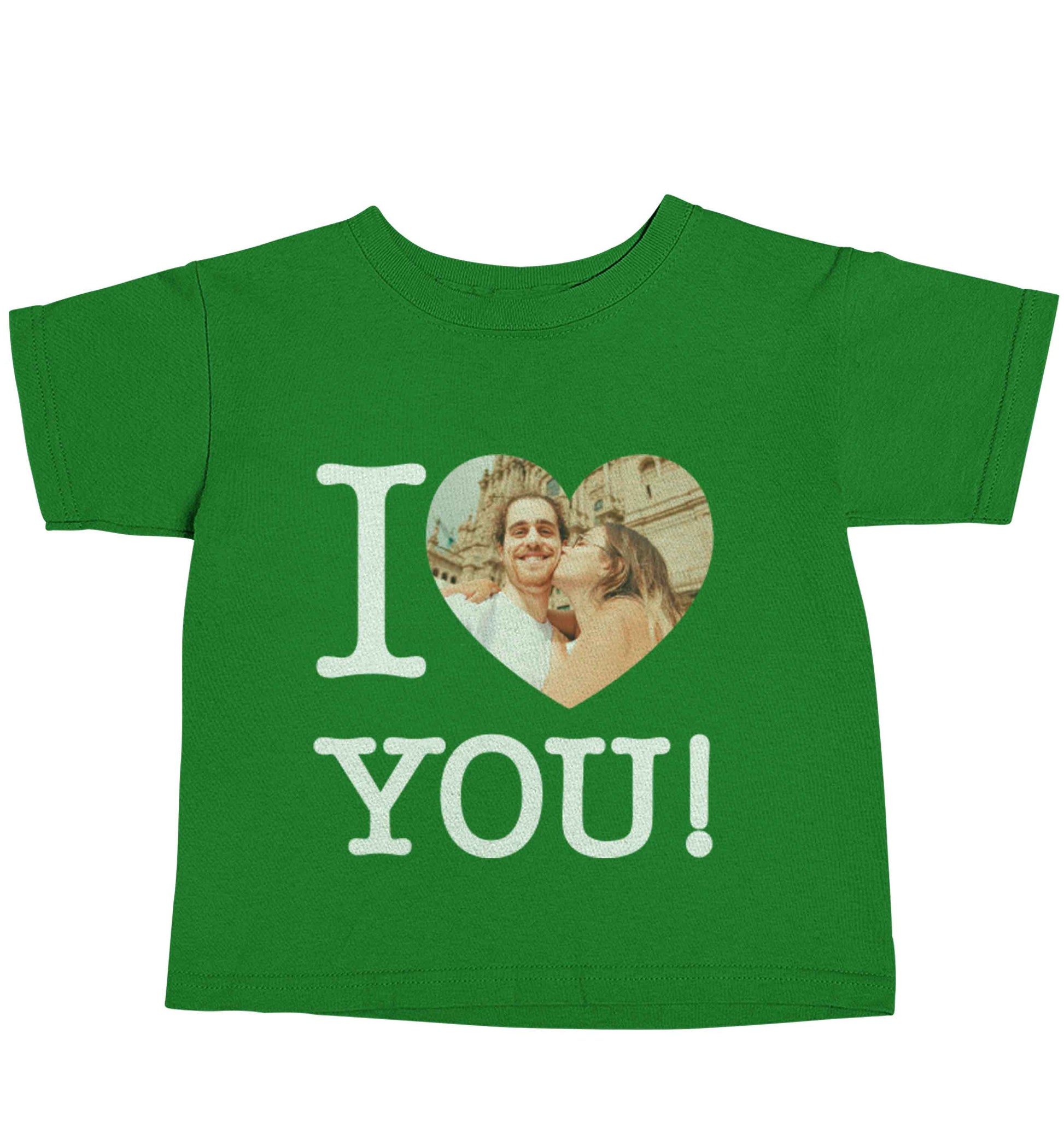 I love you green baby toddler Tshirt 2 Years