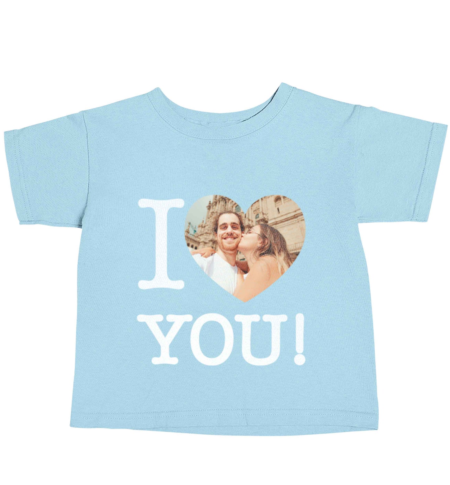 I love you light blue baby toddler Tshirt 2 Years