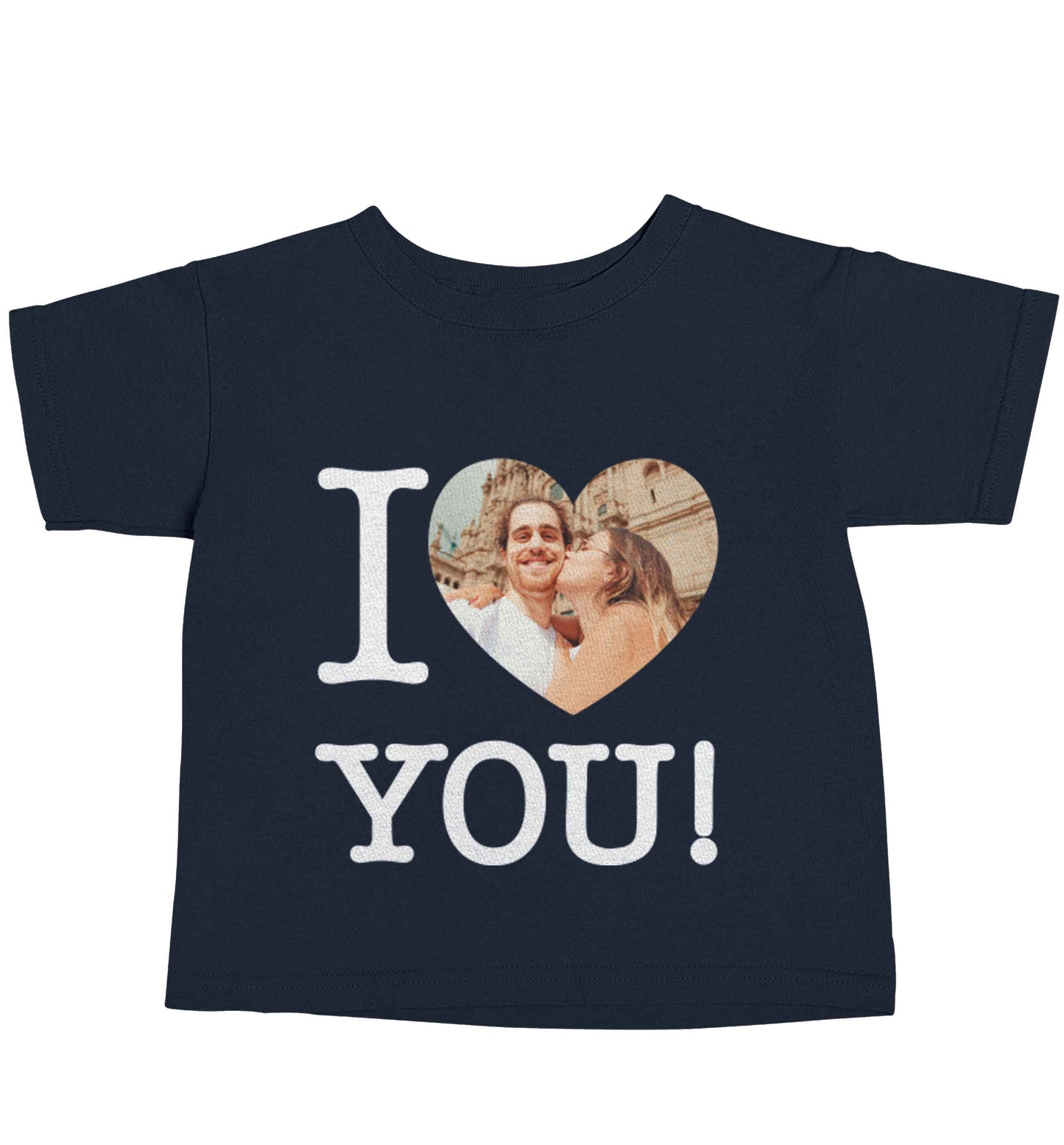 I love you navy baby toddler Tshirt 2 Years