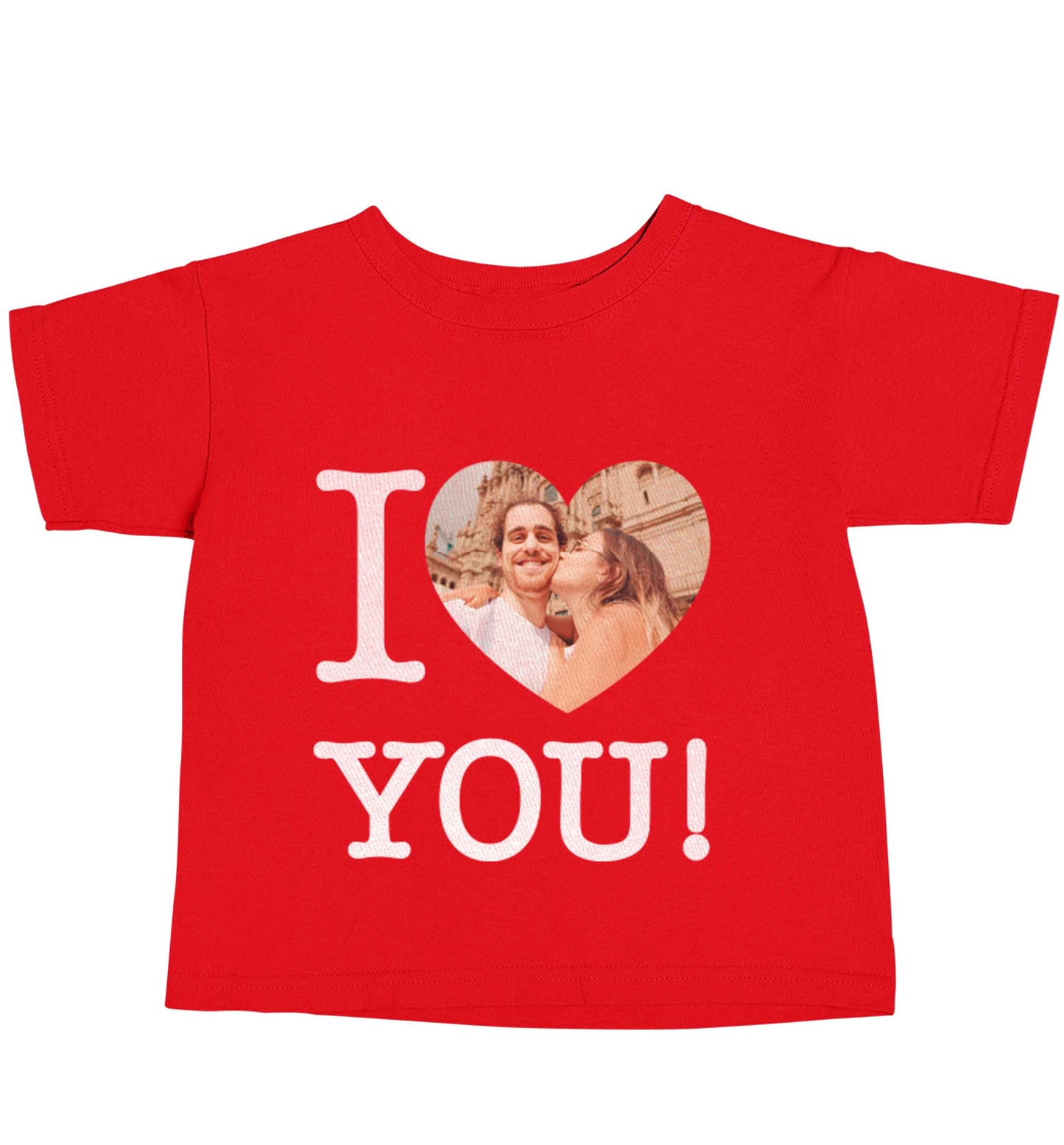 I love you red baby toddler Tshirt 2 Years