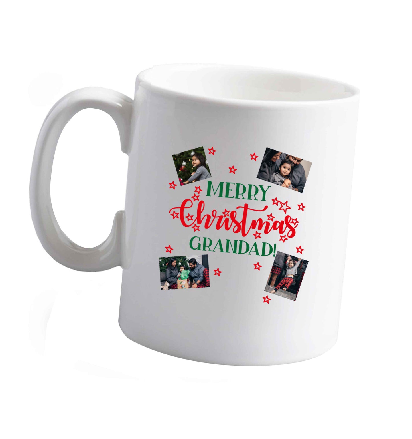 10 oz Tis The Season to Drink Whisky ceramic mug right handed